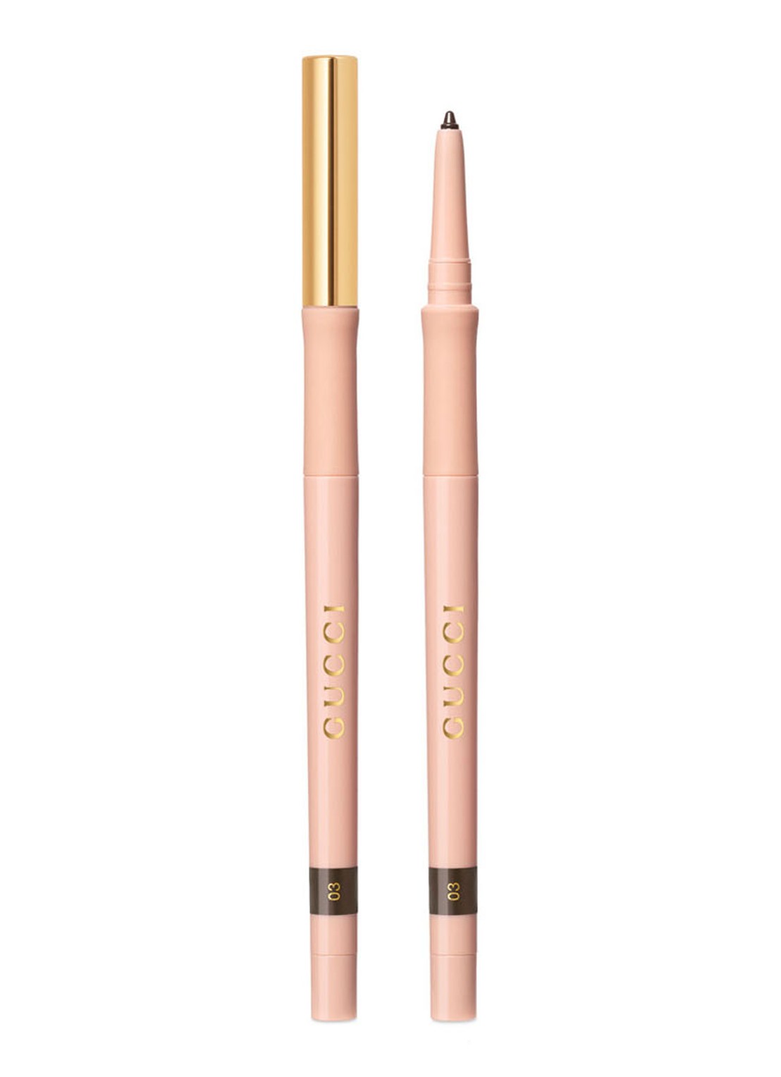 Gucci Stylo Contour des Yeux - waterproof eyeliner - voorkant 3 chocolate