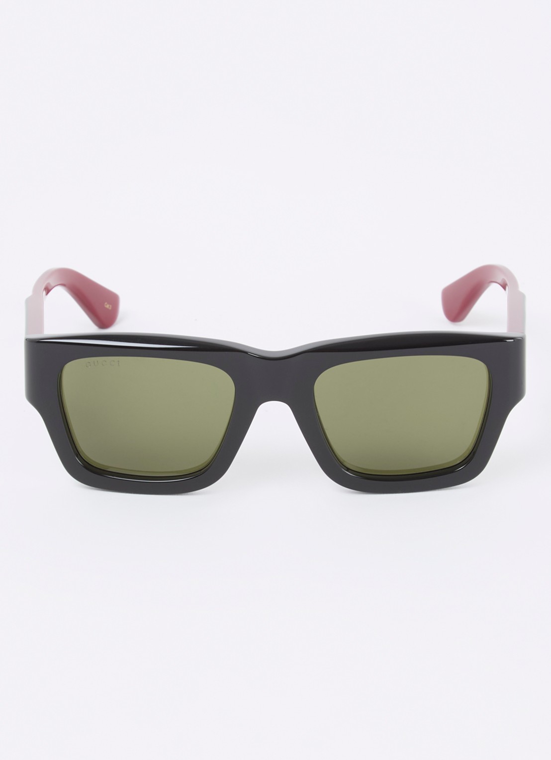 Gucci Wayfarer zonnebril GC002289 - detail bordeauxrood