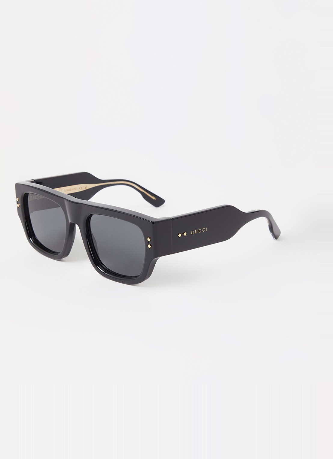 Gucci Wayfarer zonnebril GG1262S - voorkant 4 zwart