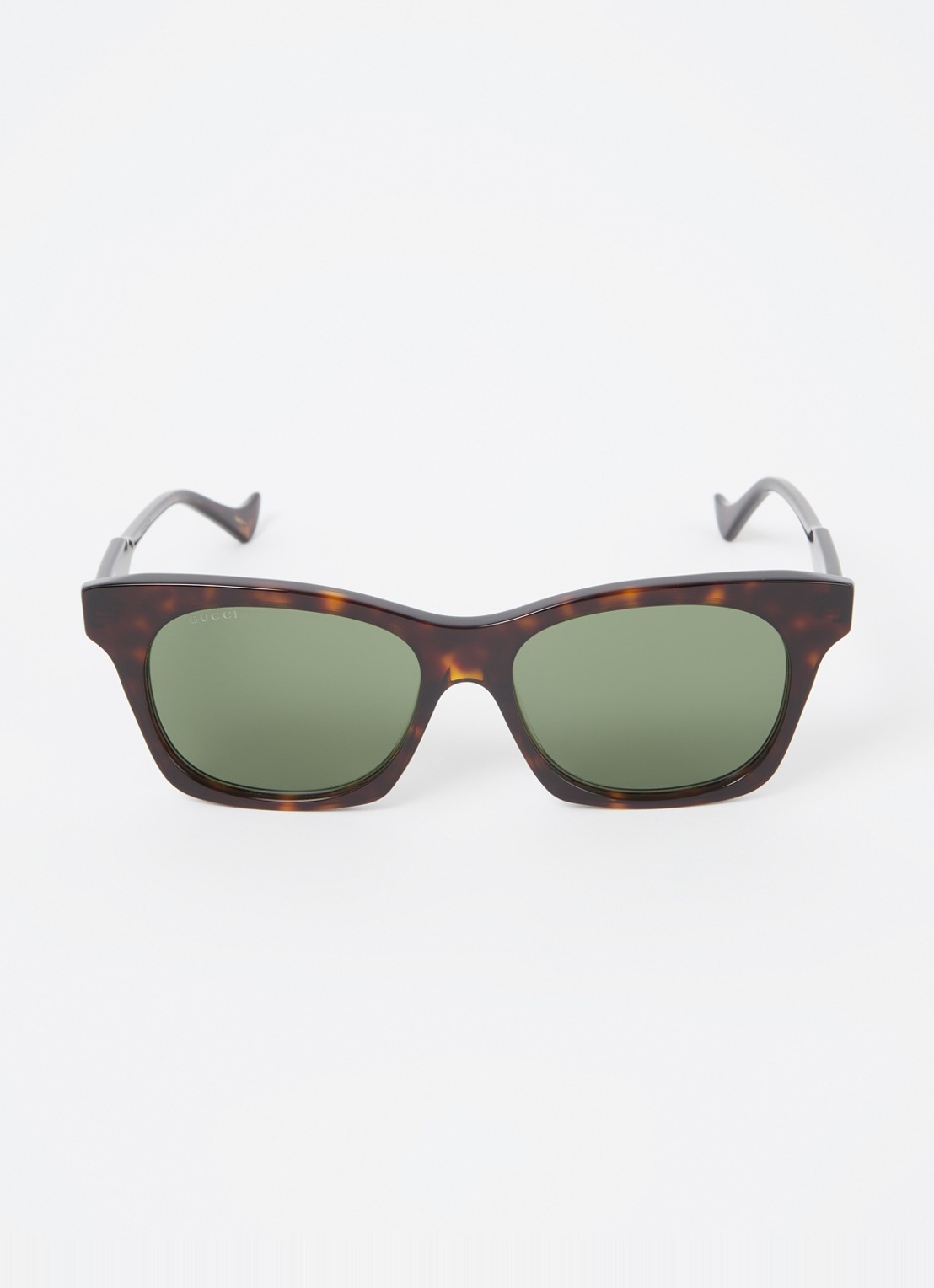 Gucci Wayfarer zonnebril GG1299S - detail donkerbruin