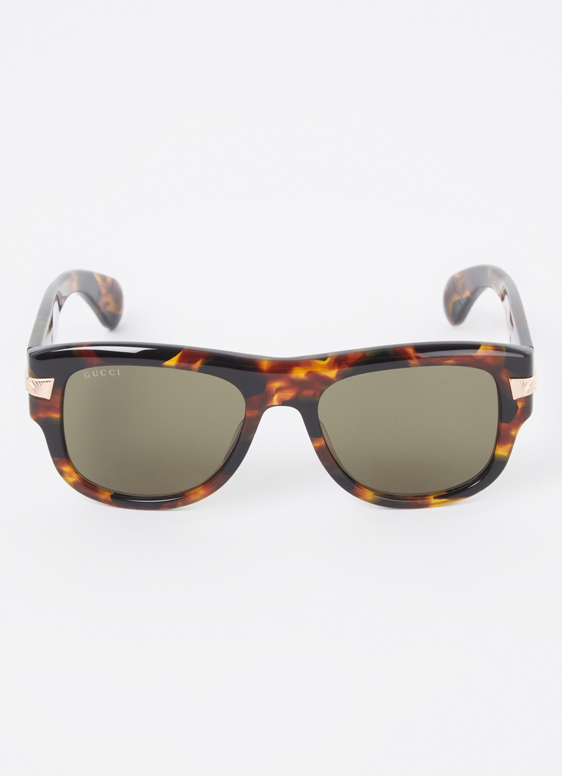Gucci Wayfarer zonnebril GG1517S - detail bruin