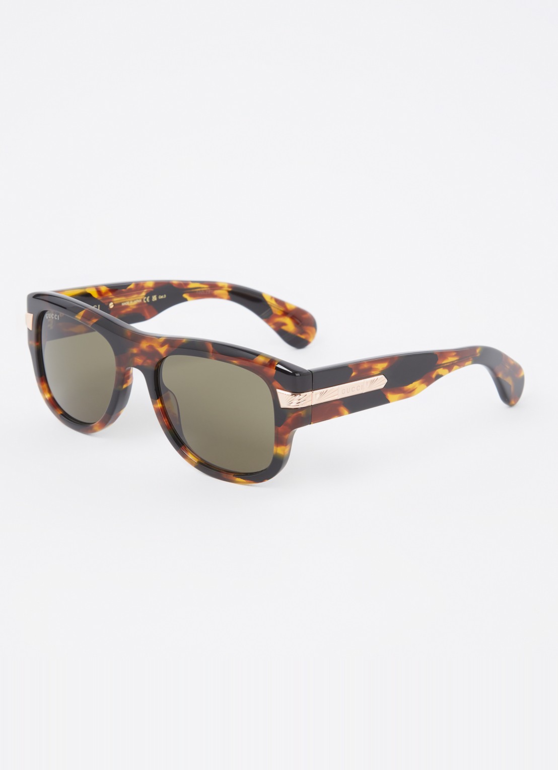 Gucci Wayfarer zonnebril GG1517S - voorkant 4 bruin