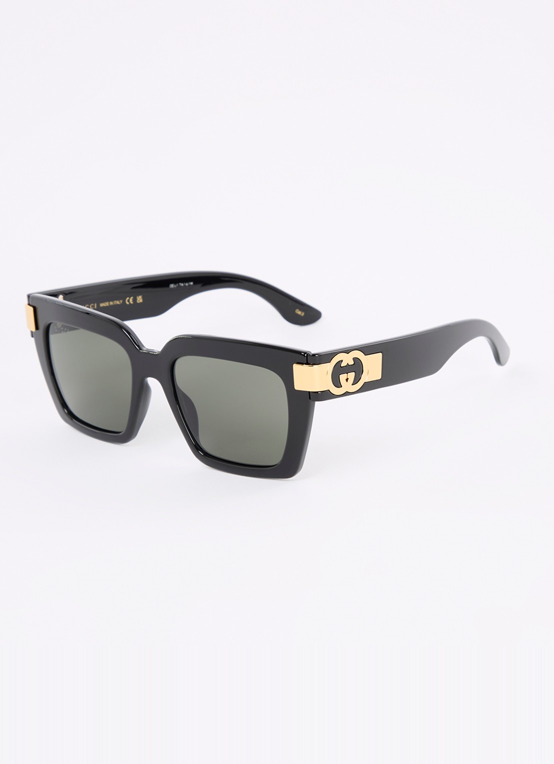 Gucci Wayfarer zonnebril GG1689S - voorkant zwart