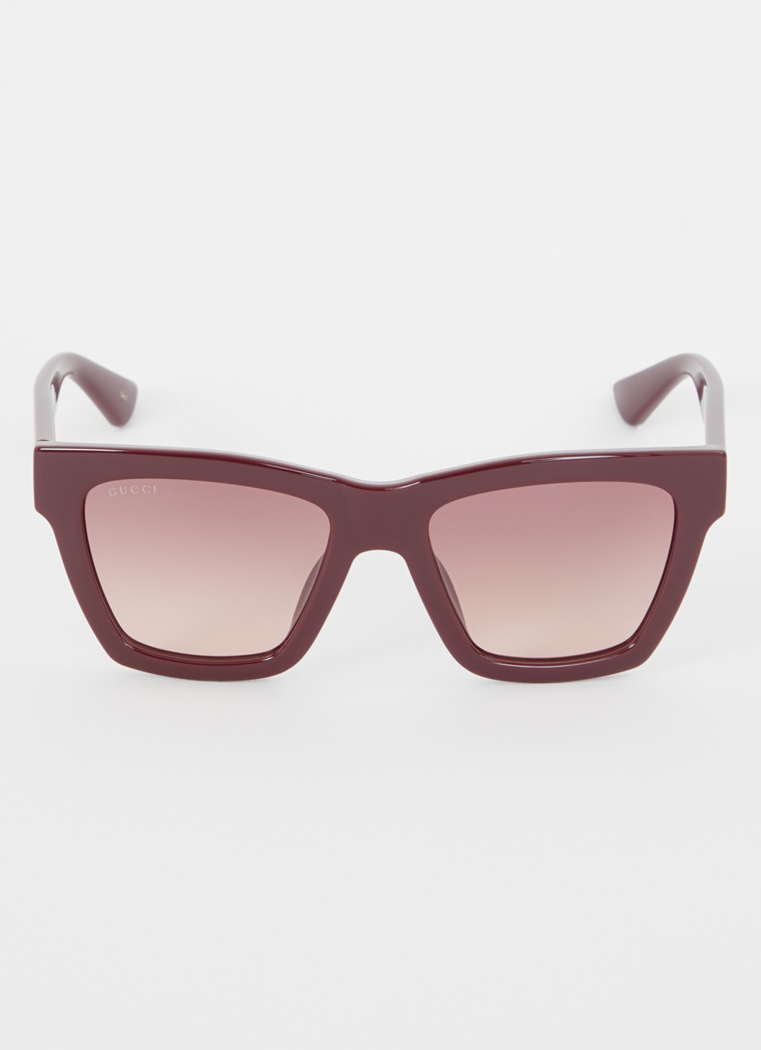 Gucci Wayfarer zonnebril GG1714S - detail 2 bordeauxrood