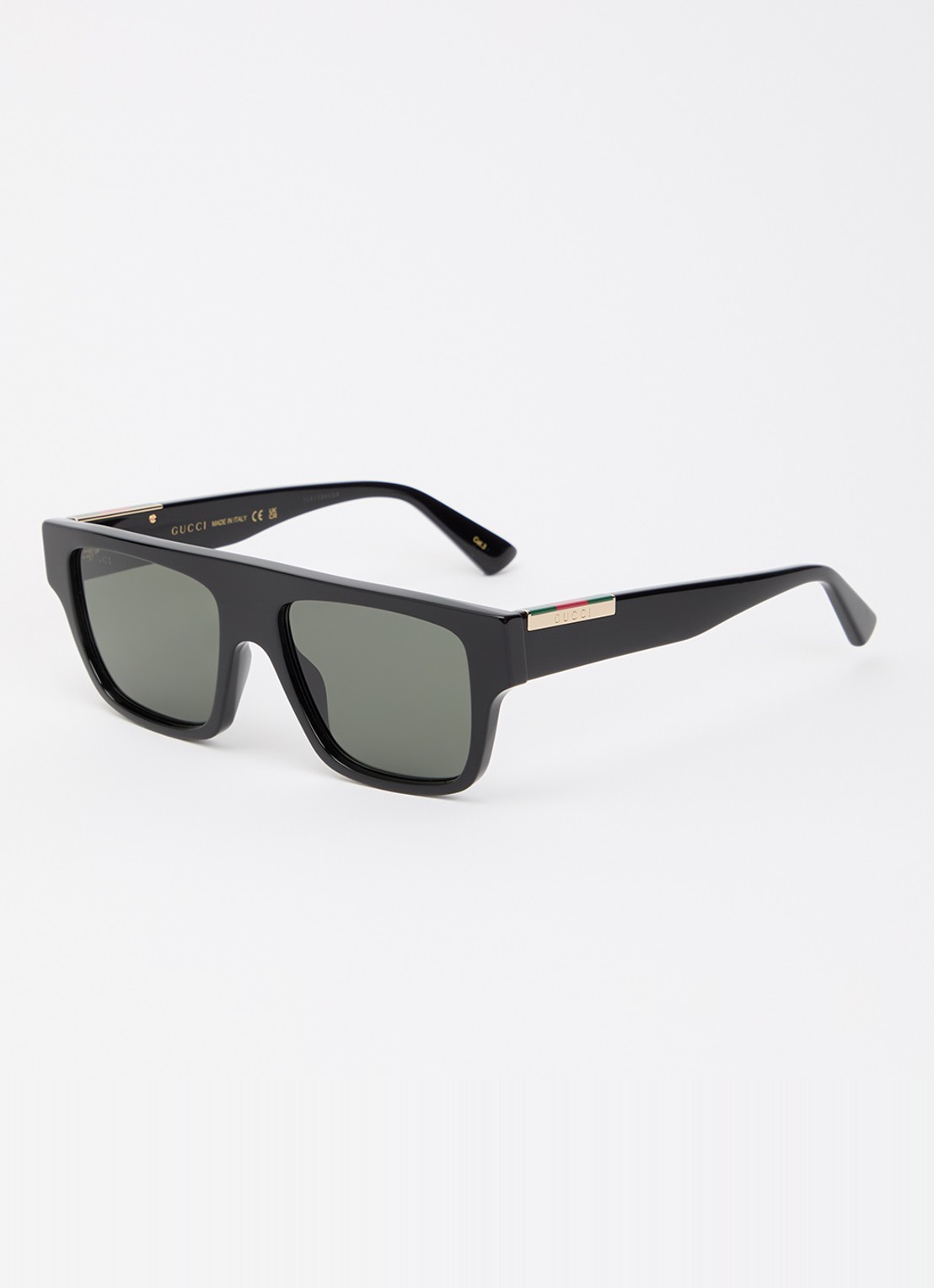 Gucci Wayfarer zonnebril GG1960S - voorkant donkergrijs