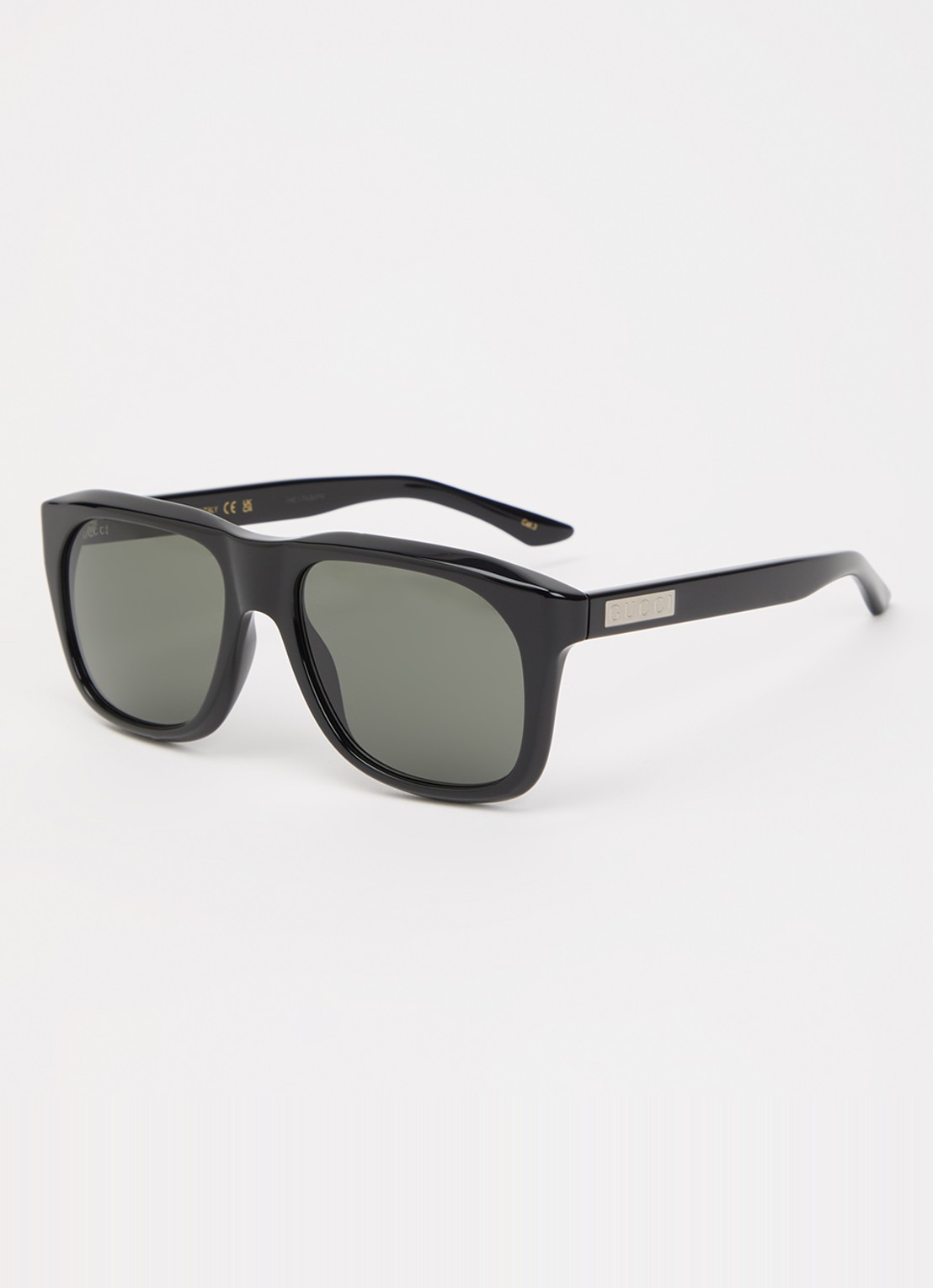 Gucci Wayfarer zonnebril GG2077S - voorkant 4 zwart