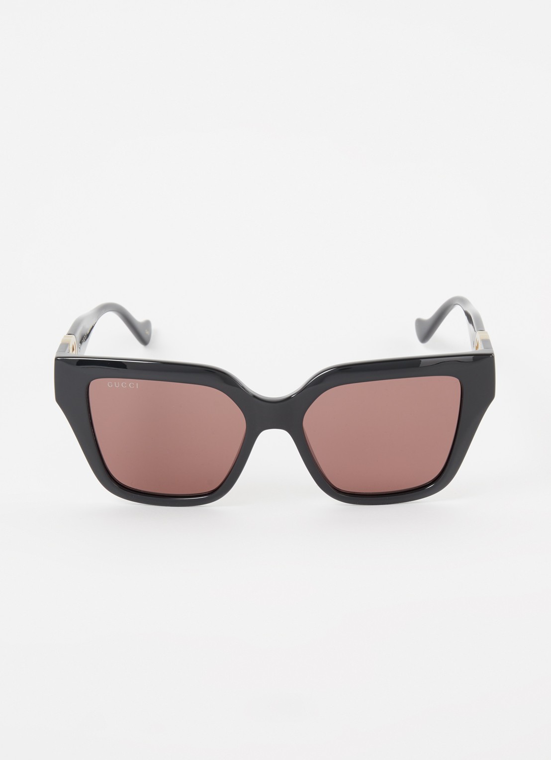 Gucci Zonnebril GC001630 met brillenkoord - voorkant 4 zwart