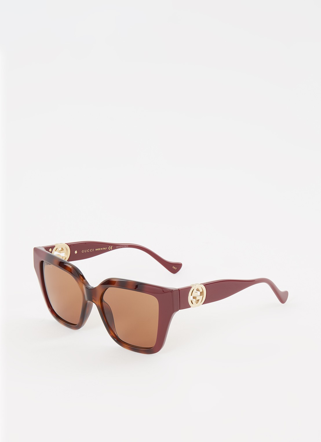 Gucci Zonnebril GC001630 - voorkant aubergine