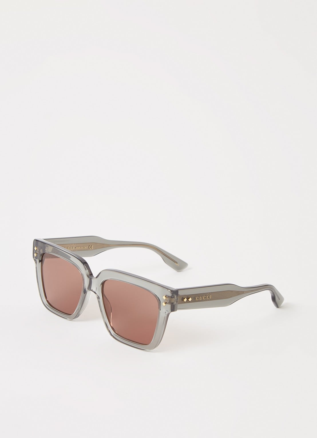 Gucci Zonnebril GC001829  - voorkant grijs