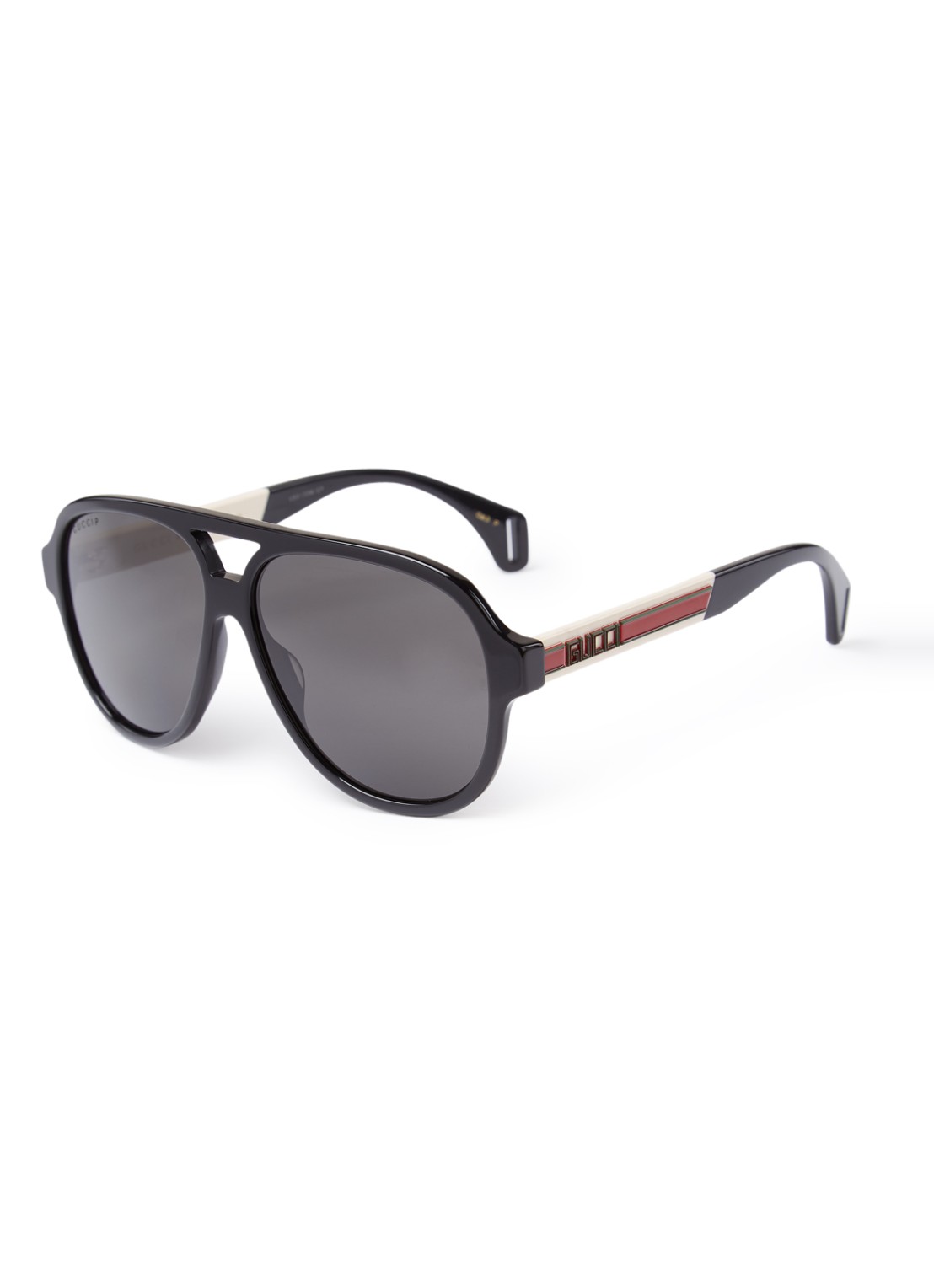 Gucci Zonnebril gepolariseerd GG0463S  - voorkant 4 zwart