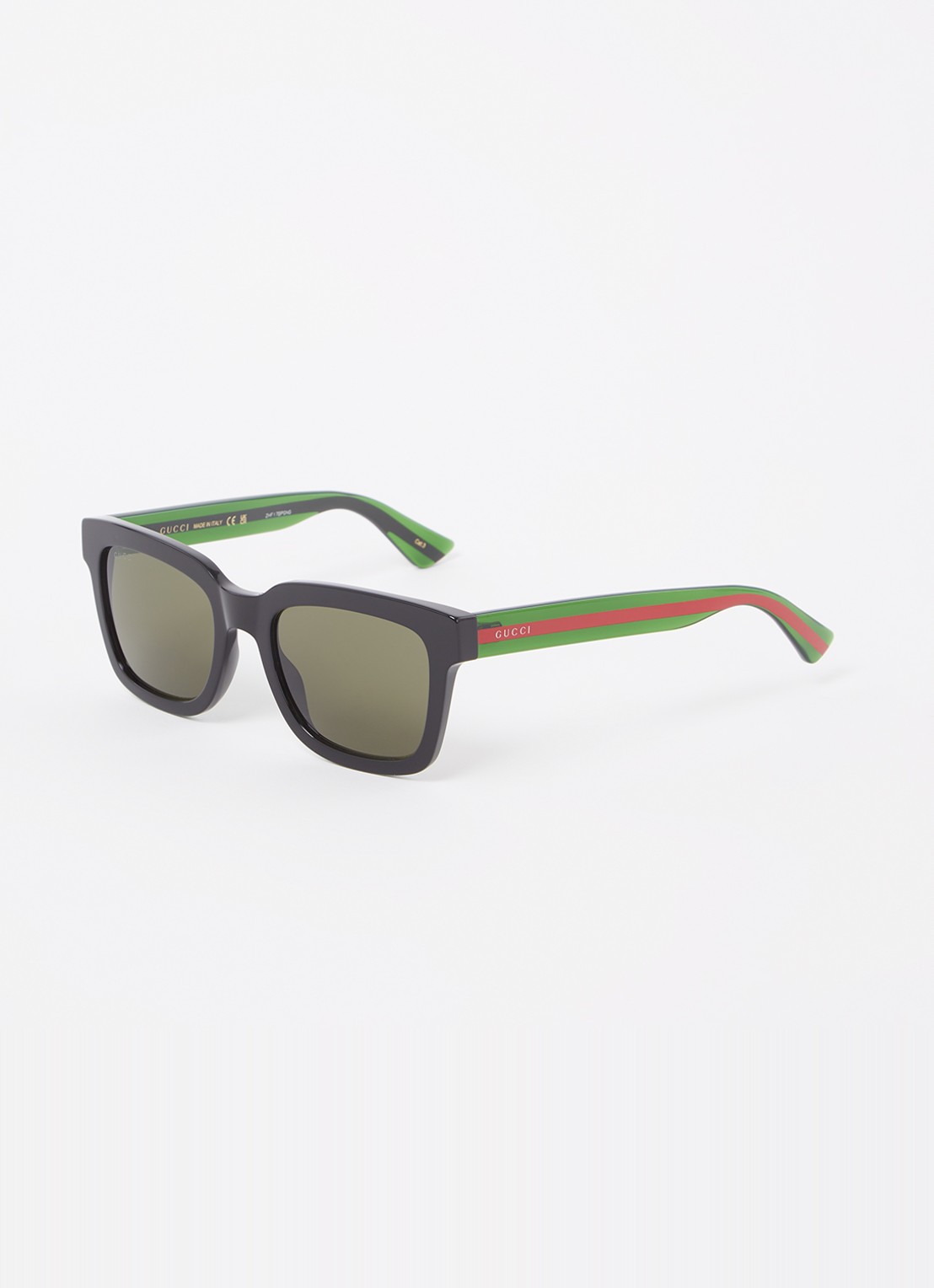 Gucci Zonnebril GG0001SN  - voorkant 4 zwart