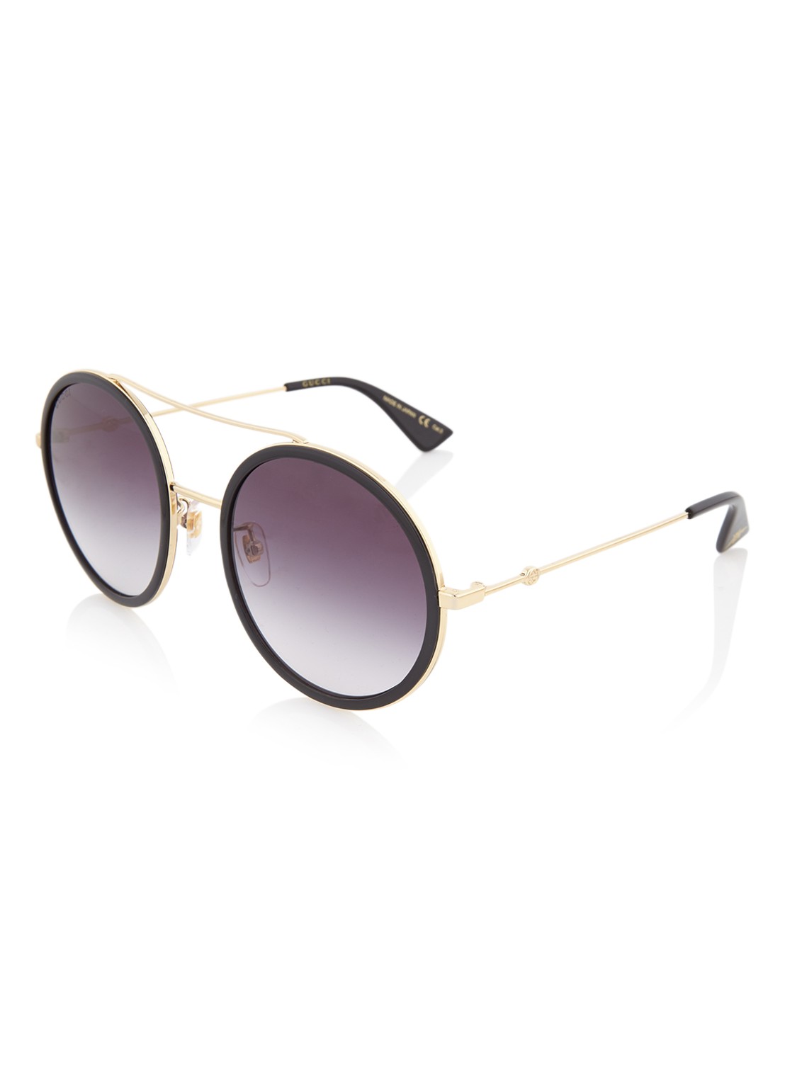 Gucci Zonnebril GG0061S - voorkant zwart