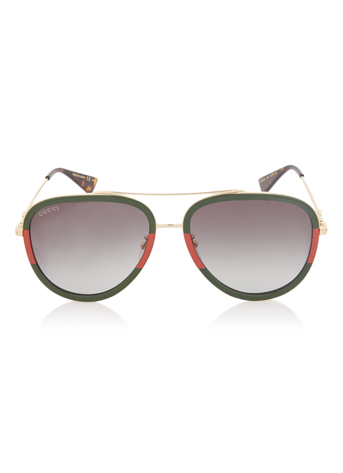 Gucci Zonnebril GG0062S  - detail 5 groen