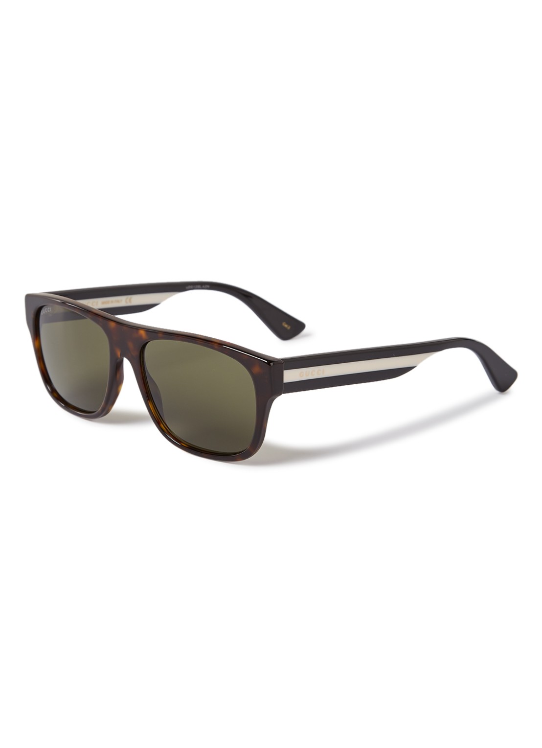 Gucci Zonnebril GG0341S - voorkant donkerbruin