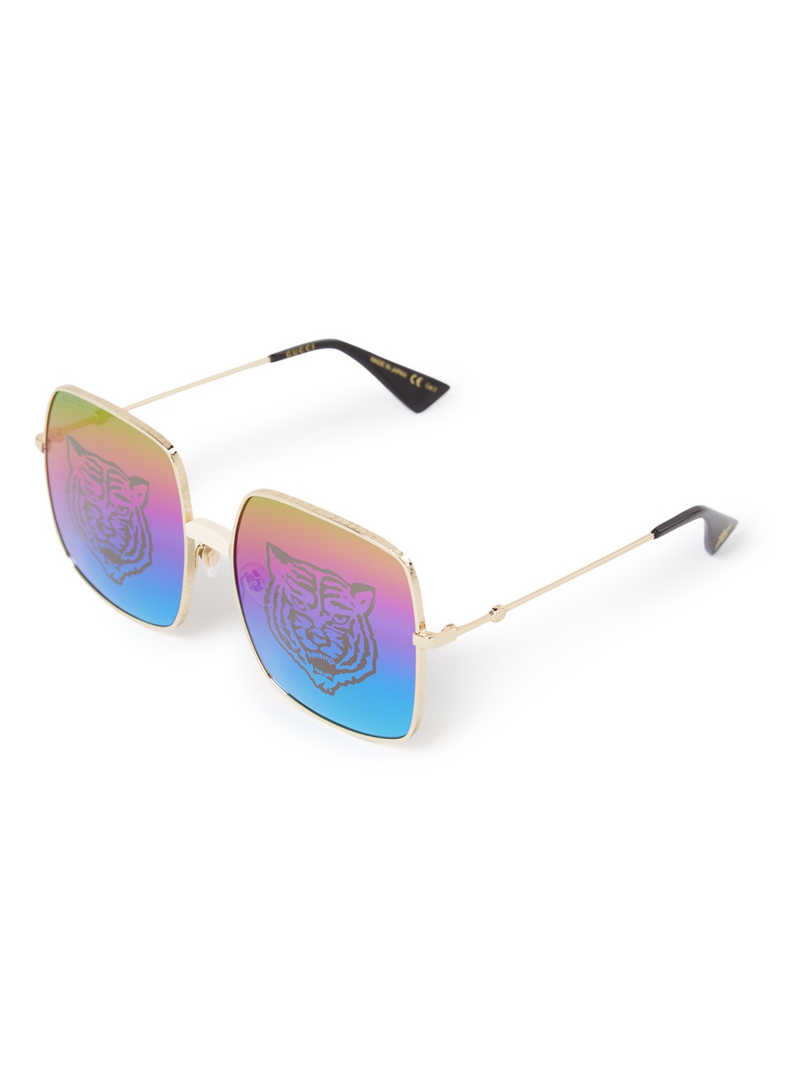 Gucci Zonnebril GG0414S - voorkant goud