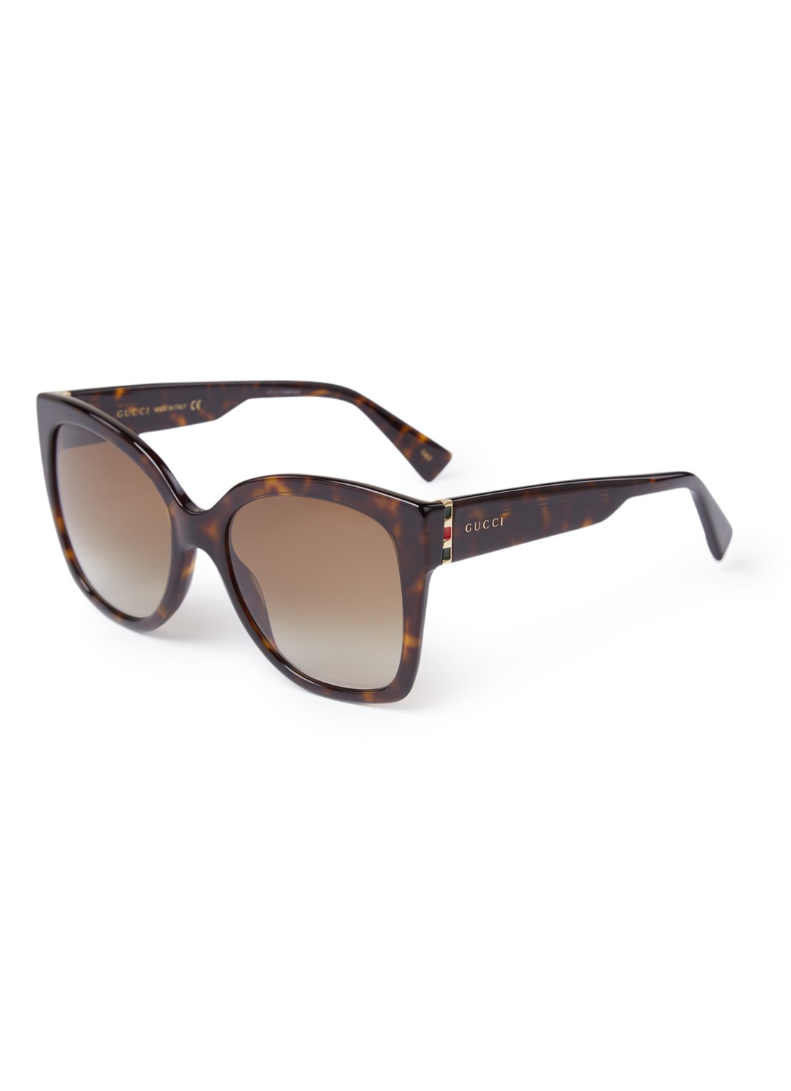 Gucci Zonnebril GG0459S  - voorkant donkerbruin