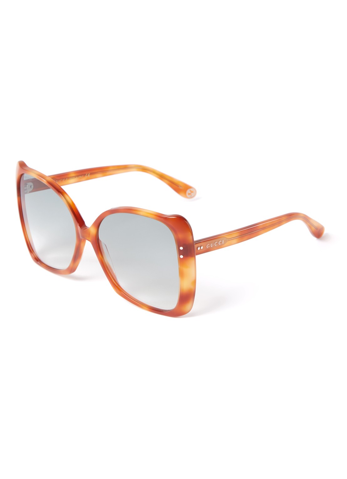 Gucci Zonnebril GG0471S - voorkant bruin