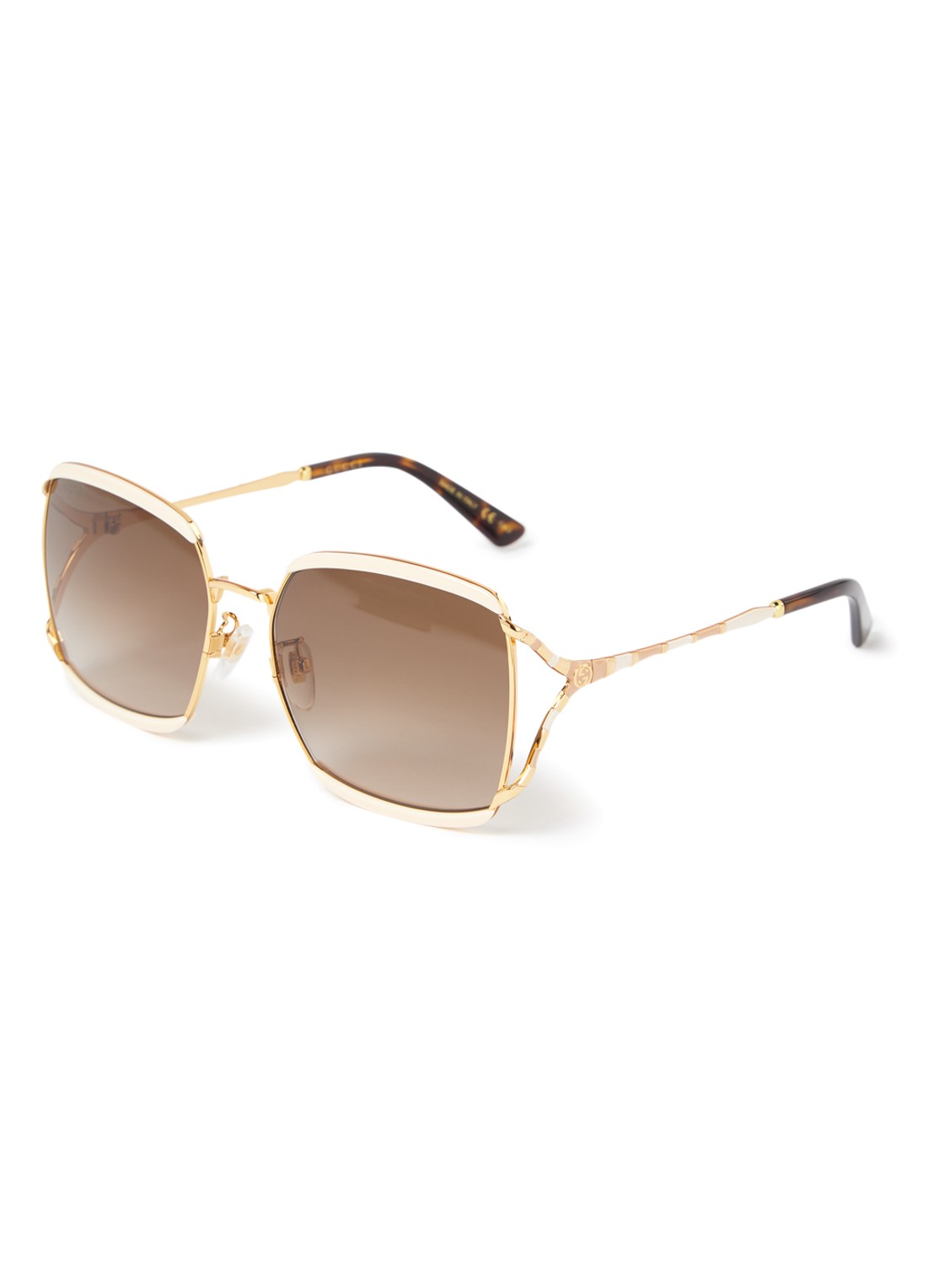 Gucci Zonnebril GG0593SK - voorkant 4 ivoor