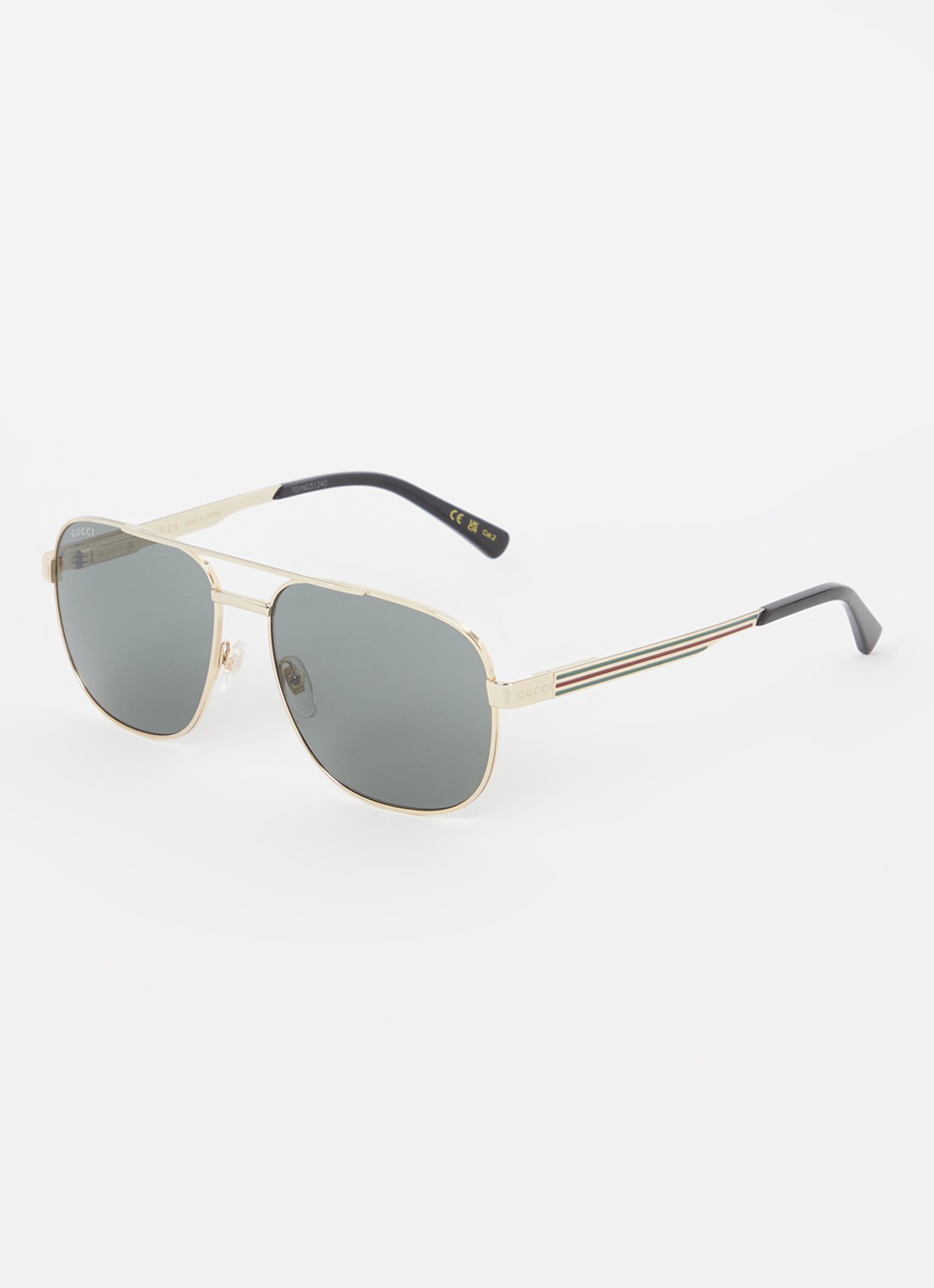Gucci Zonnebril GG1223S - voorkant goud