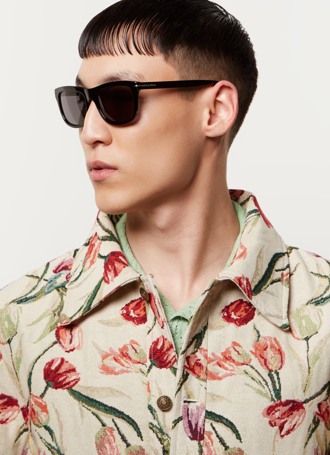 Gucci Zonnebril GG1444S - voorkant 5 zwart