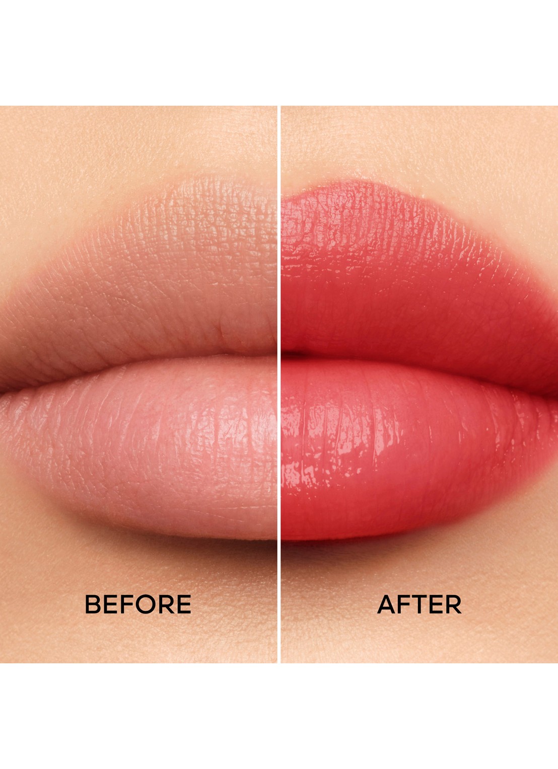 Guerlain Kiss Kiss Bee Glow - getinte lippenbalsem met honing - detail 5 775 poppy glow