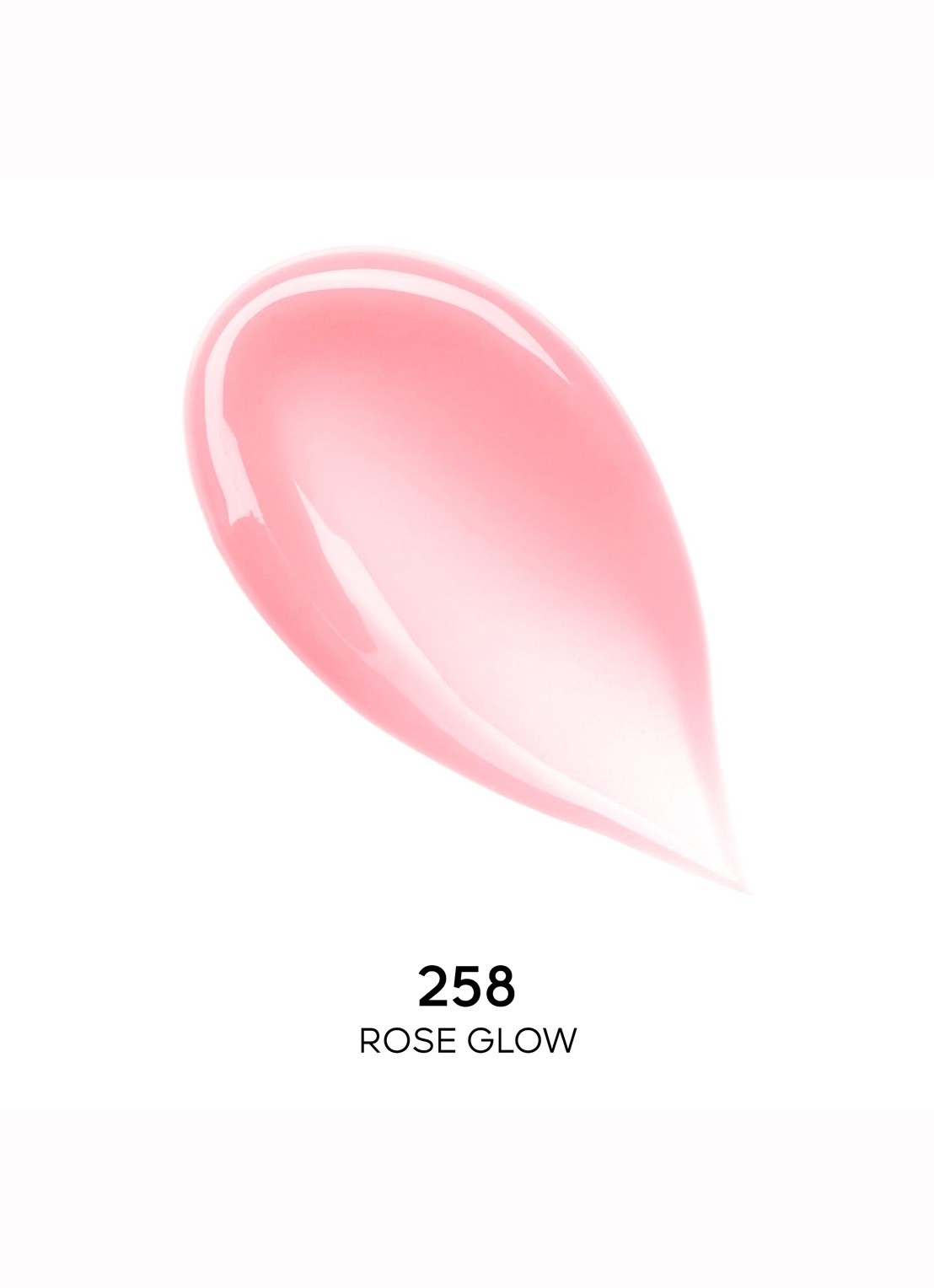 Guerlain Kiss Kiss Bee Glow - getinte lippenbalsem - voorkant 2 258 rose glow