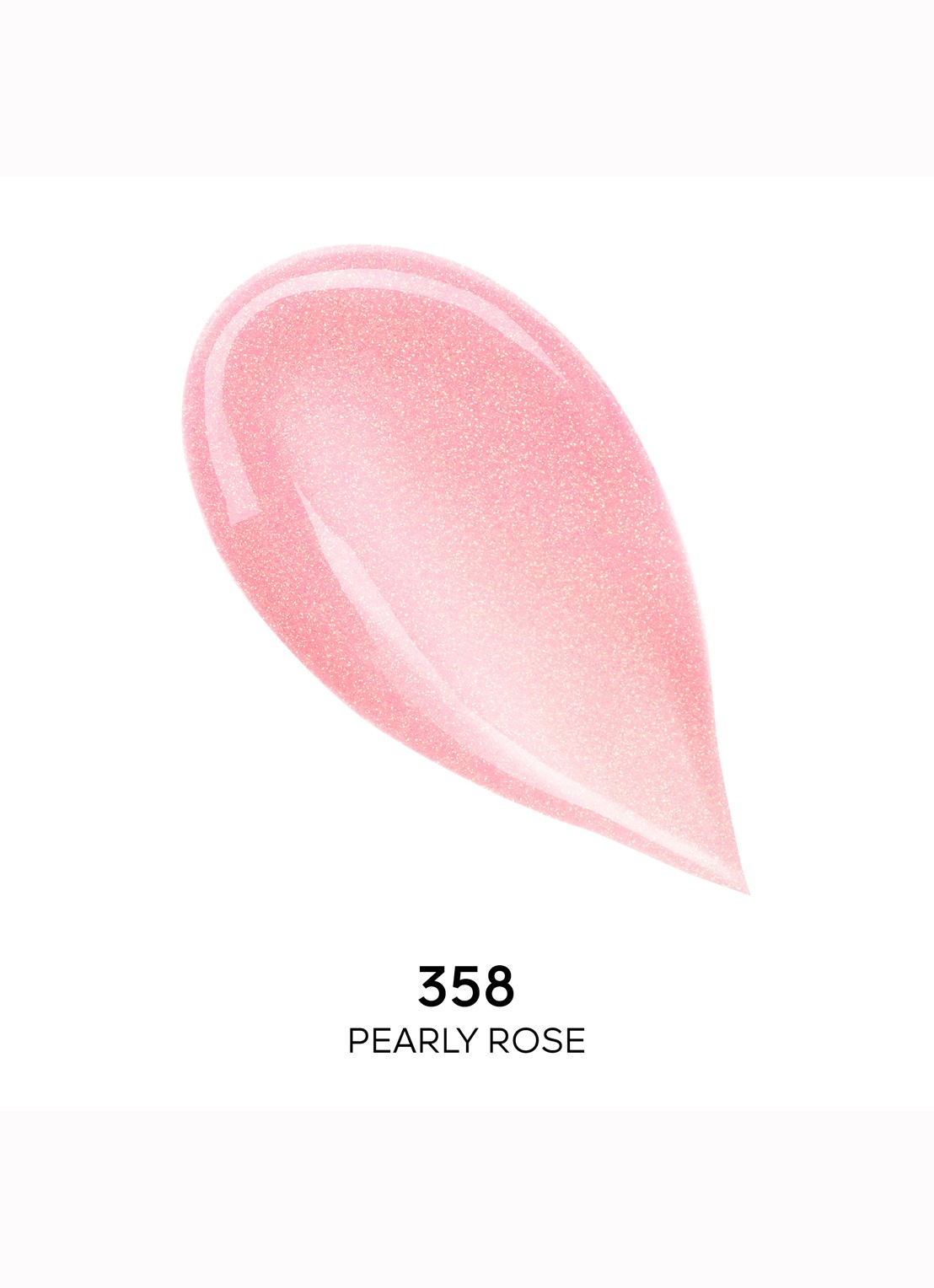 Guerlain Kiss Kiss Bee Glow - getinte lippenbalsem - voorkant 2 358 pearly rose