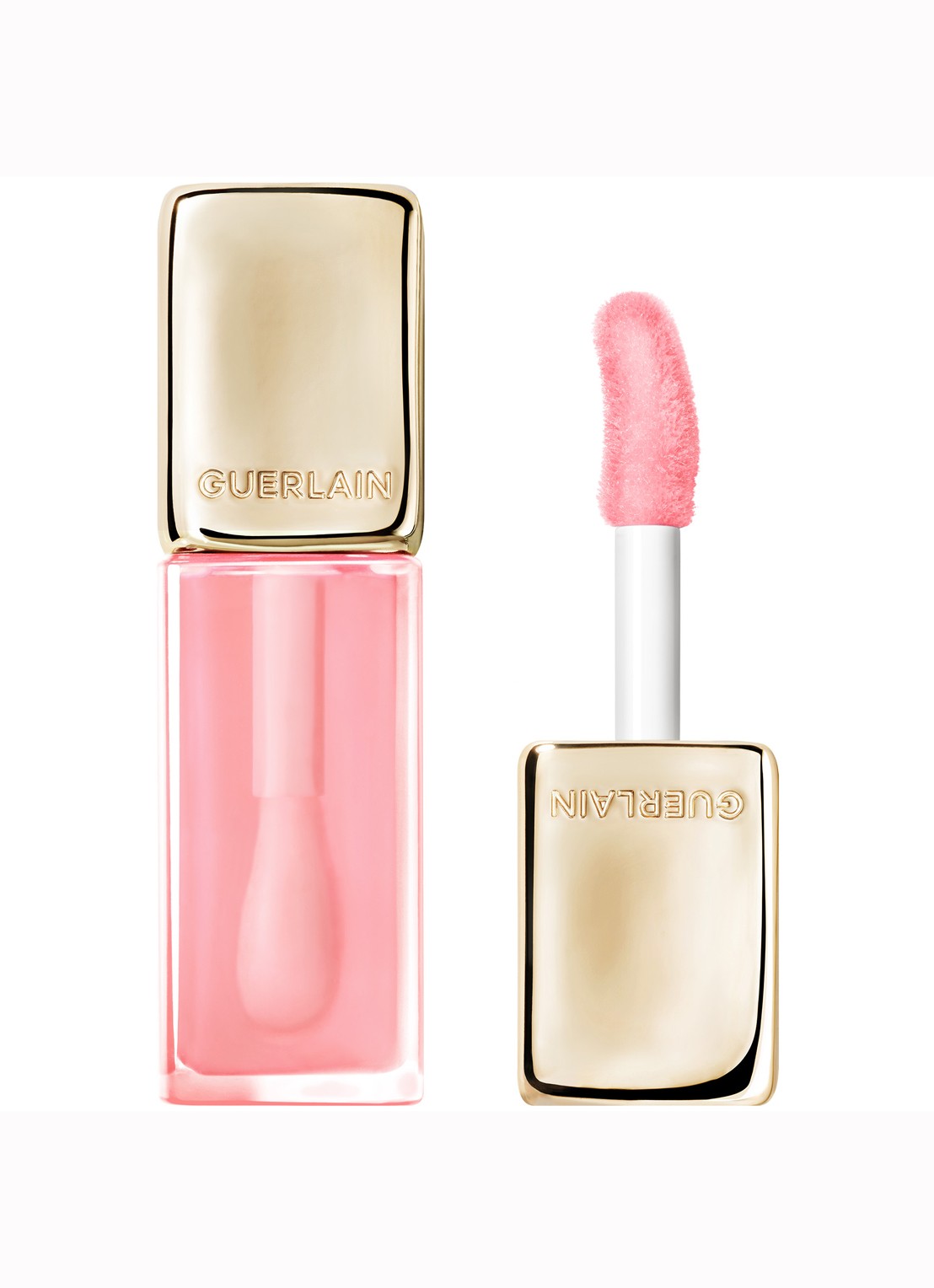Guerlain Kisskiss Bee Glow Oil - lipolie - voorkant 258 rose glow