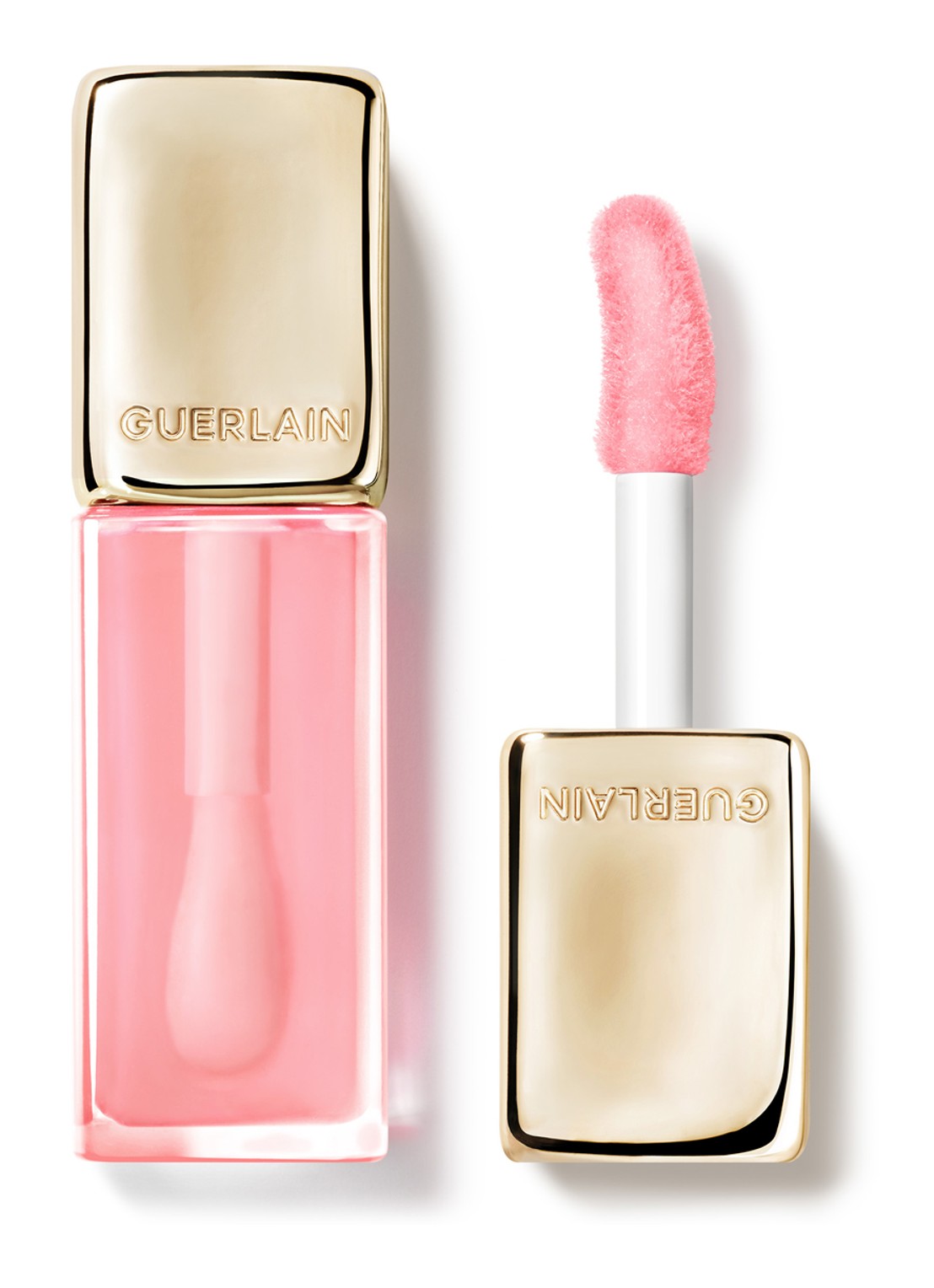Guerlain Kisskiss Bee Glow Oil - lipolie - voorkant 5 258 rose glow