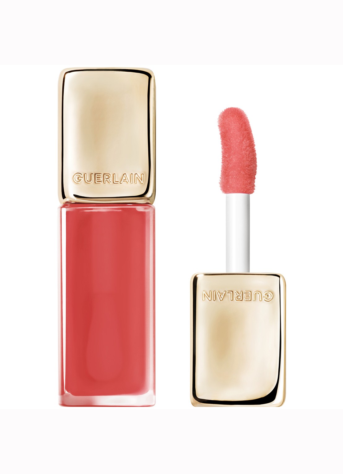 Guerlain Kisskiss Bee Glow Oil - lipolie - voorkant 5 309 honey glow