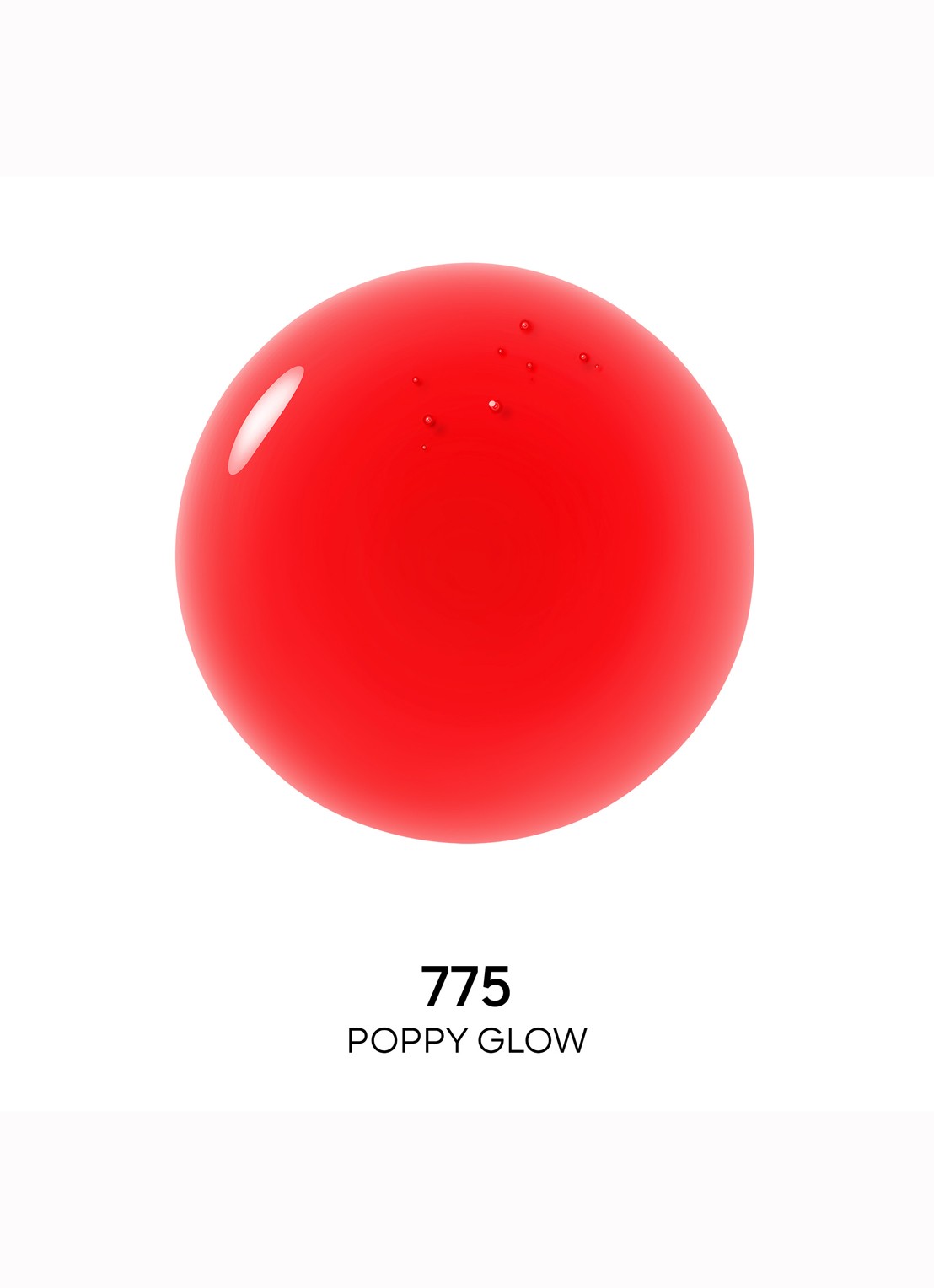 Guerlain Kisskiss Bee Glow Oil - lipolie - voorkant 6 775 poppy glow