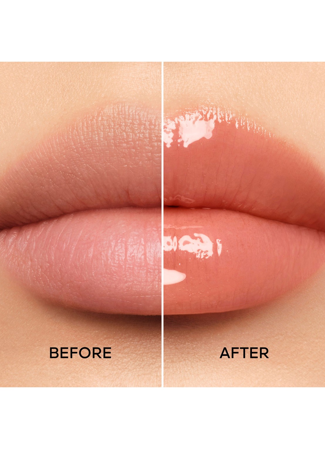 Guerlain Kisskiss Bee Glow Oil - lipolie - detail 4 peach