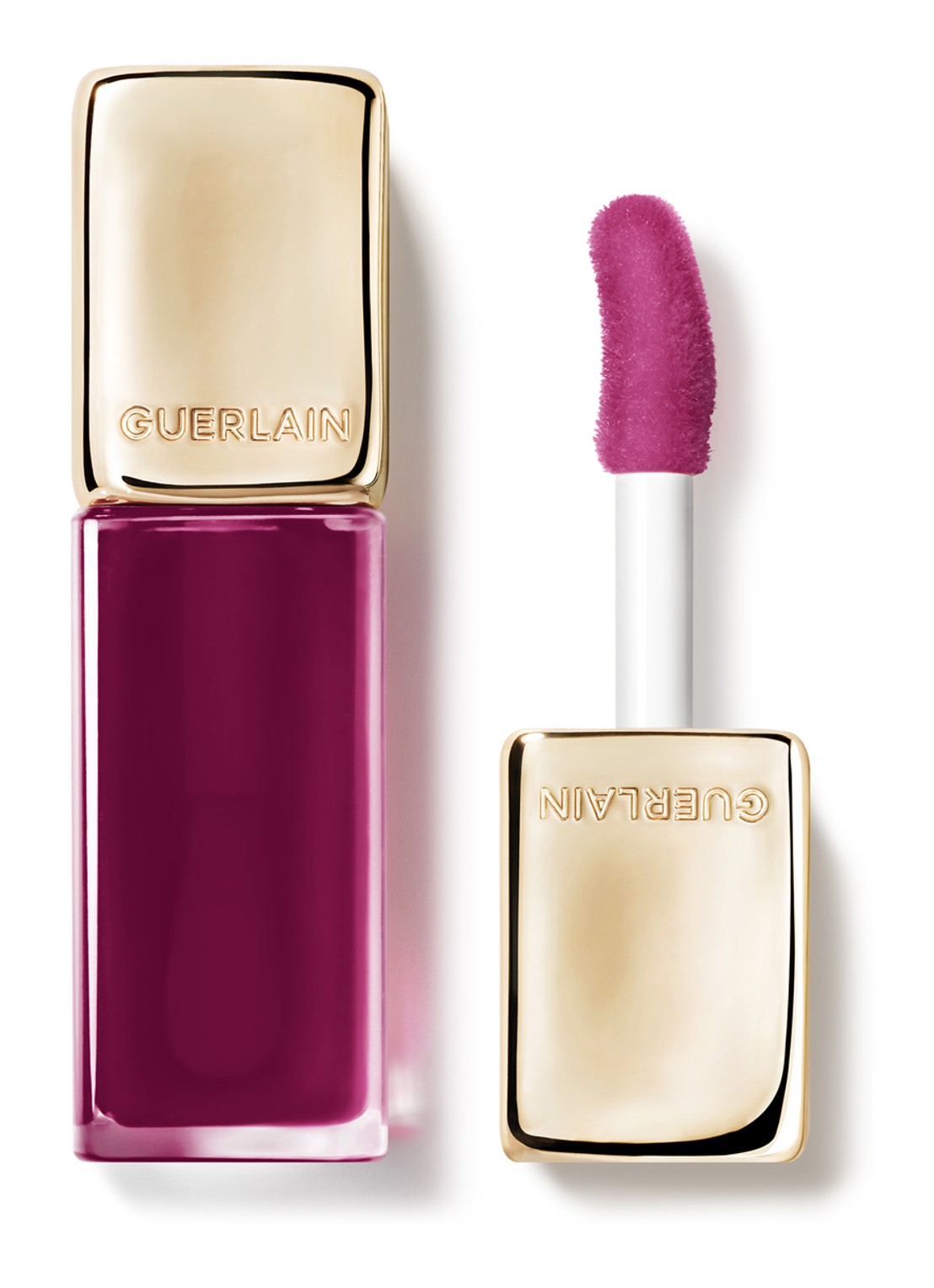 Guerlain Kisskiss Bee Glow Oil - lipolie - voorkant 6 lavender