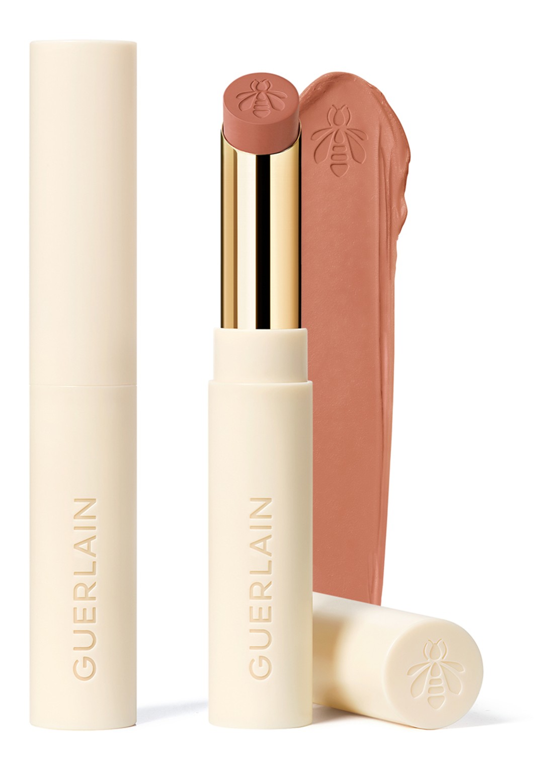 Guerlain KissKiss Honey-Infused Intense Lipstick - Refill - voorkant 134 radiant jasmine