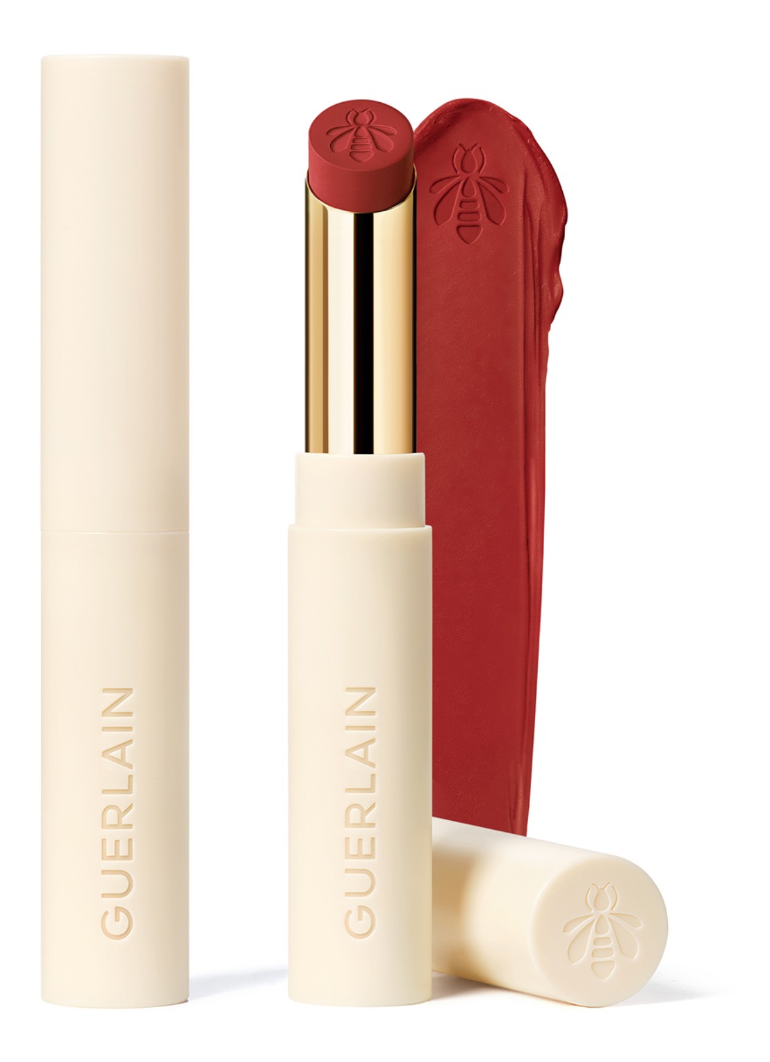 Guerlain KissKiss Honey-Infused Intense Lipstick - Refill - voorkant 6 599 red aster