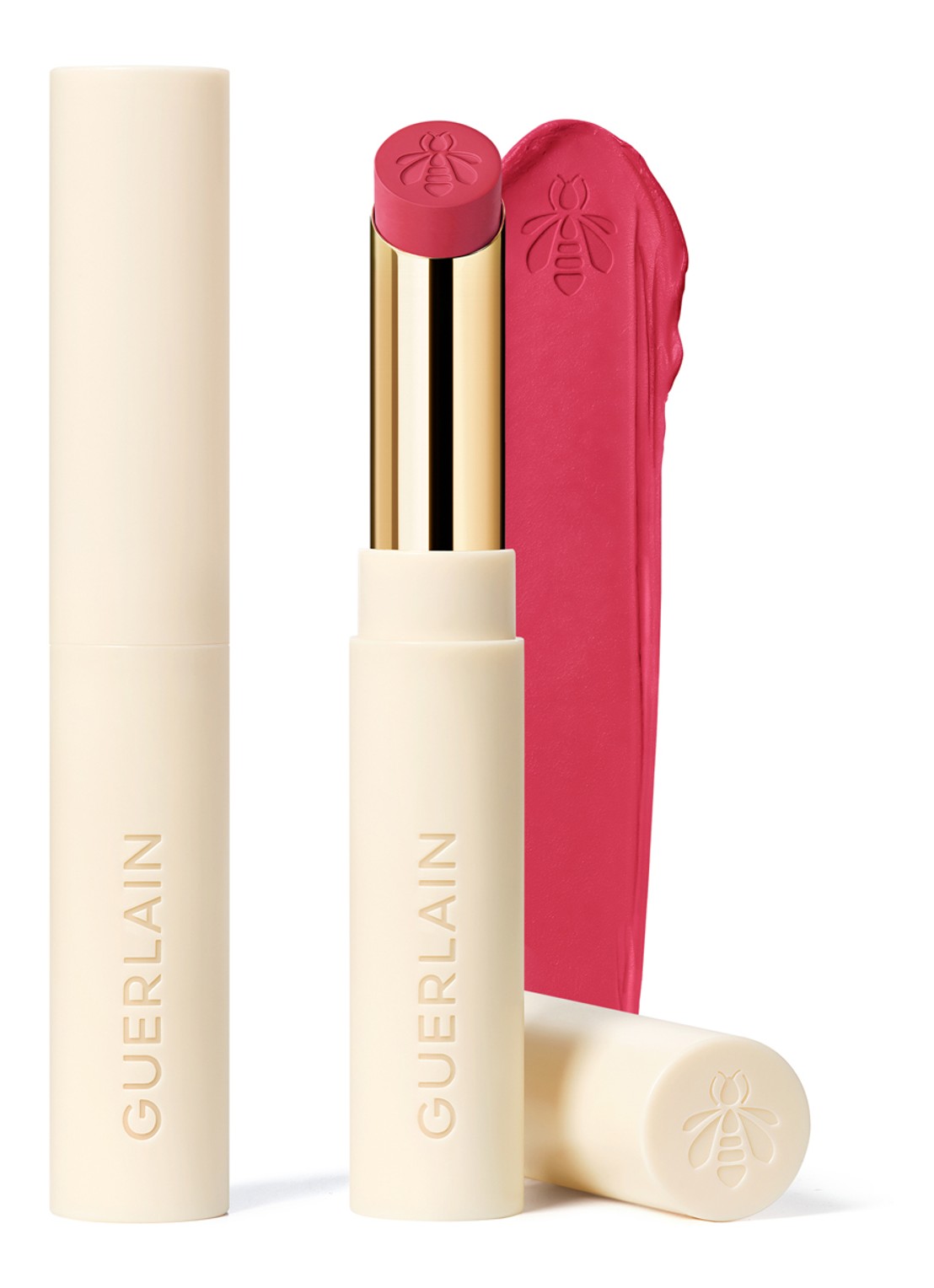 Guerlain KissKiss Honey-Infused Intense Lipstick - Refill - voorkant 6 357 sweet cosmos