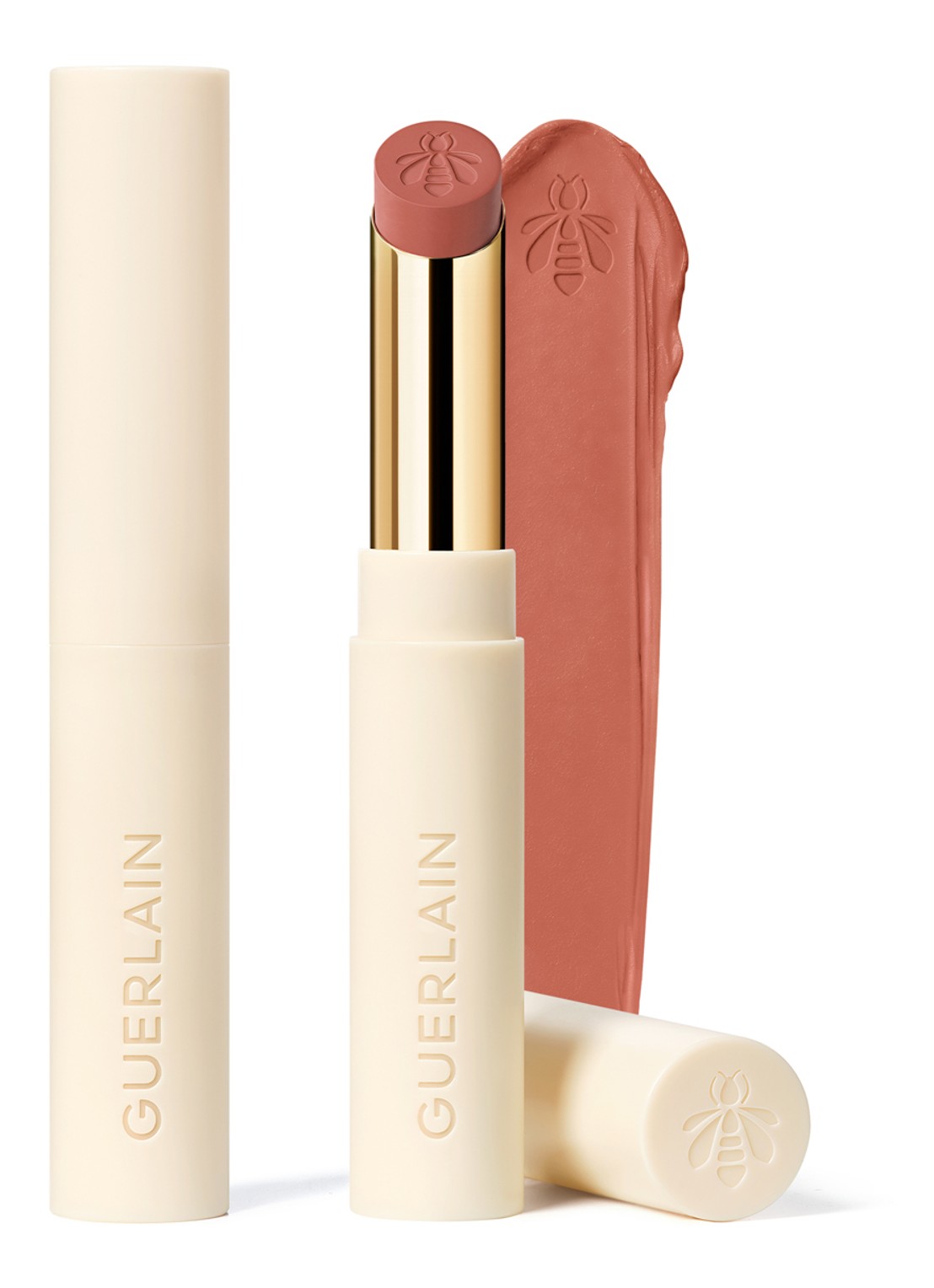 Guerlain KissKiss Honey-Infused Intense Lipstick - Refill - voorkant 168 blooming lily