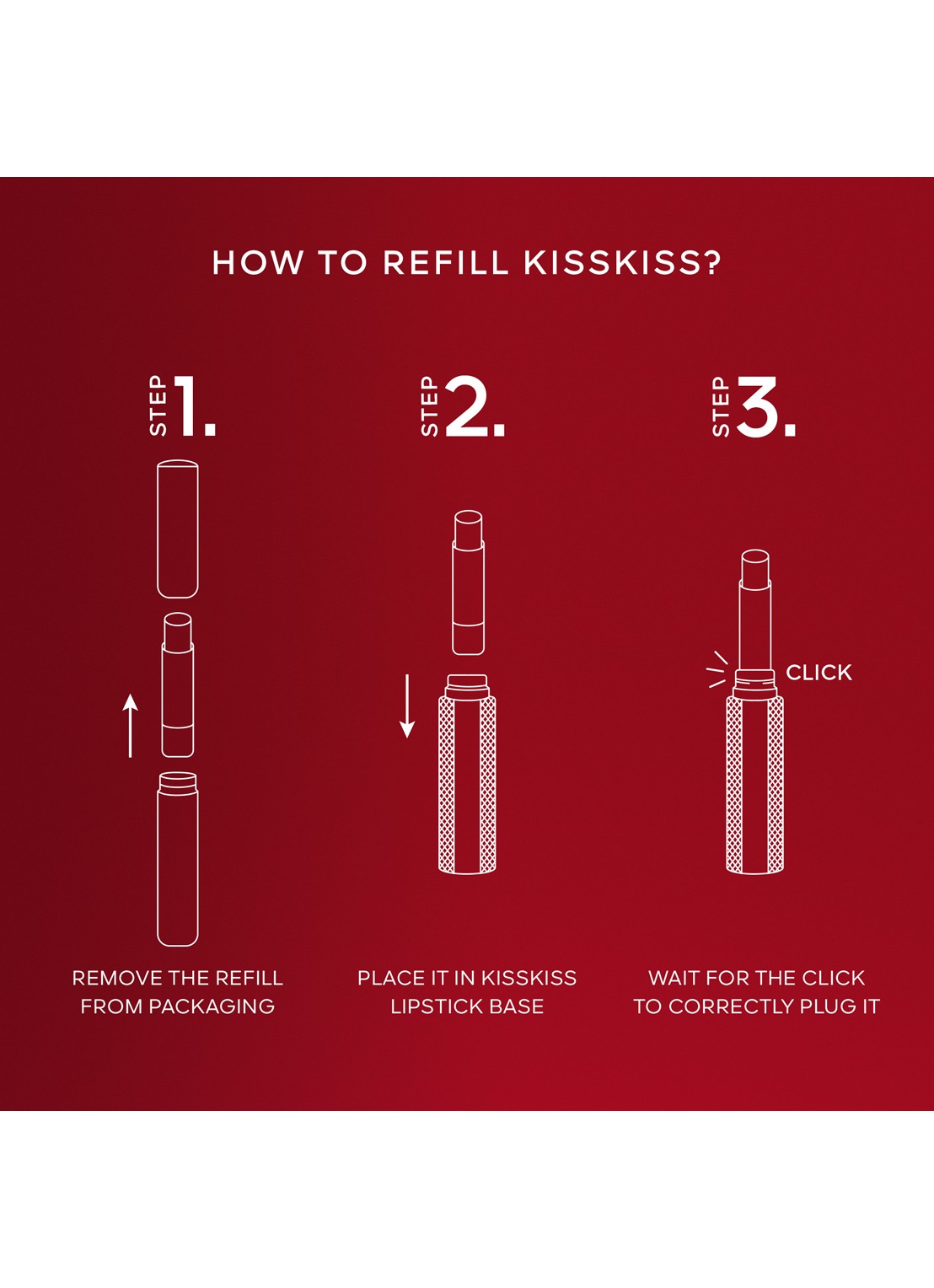 Guerlain KissKiss Honey-Infused Intense Lipstick - Refill - detail 3 639 tangering bloom