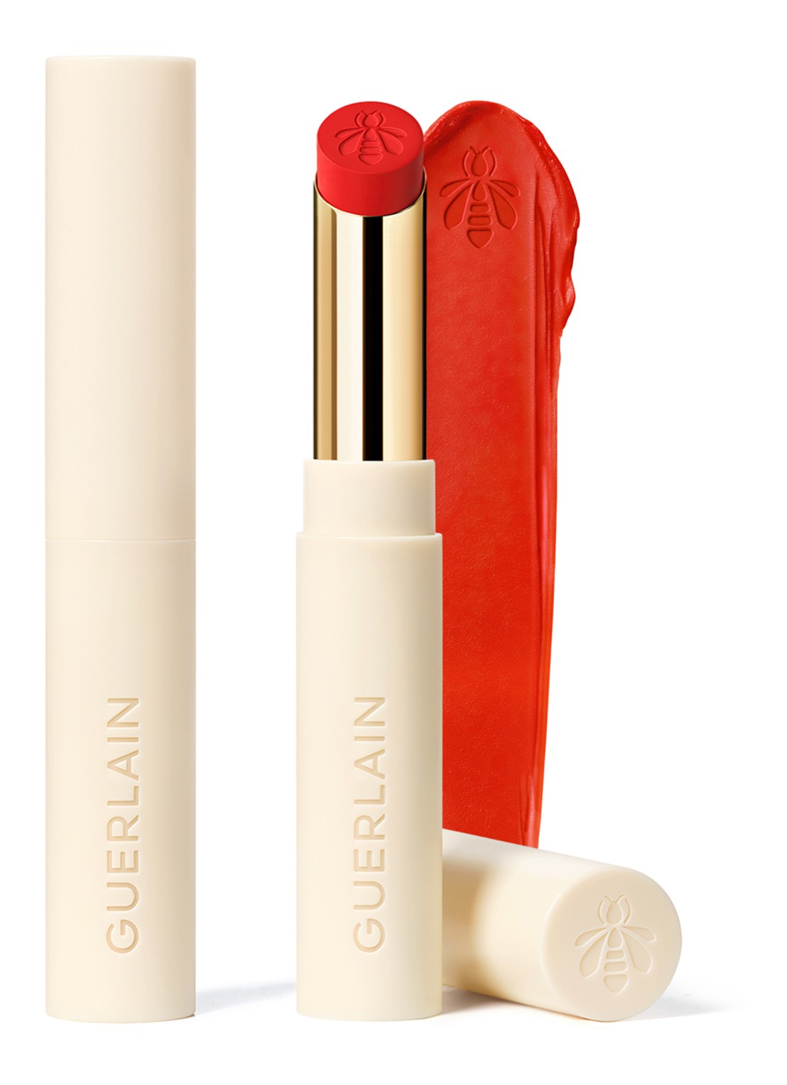 Guerlain KissKiss Honey-Infused Intense Lipstick - Refill - voorkant 6 639 tangering bloom