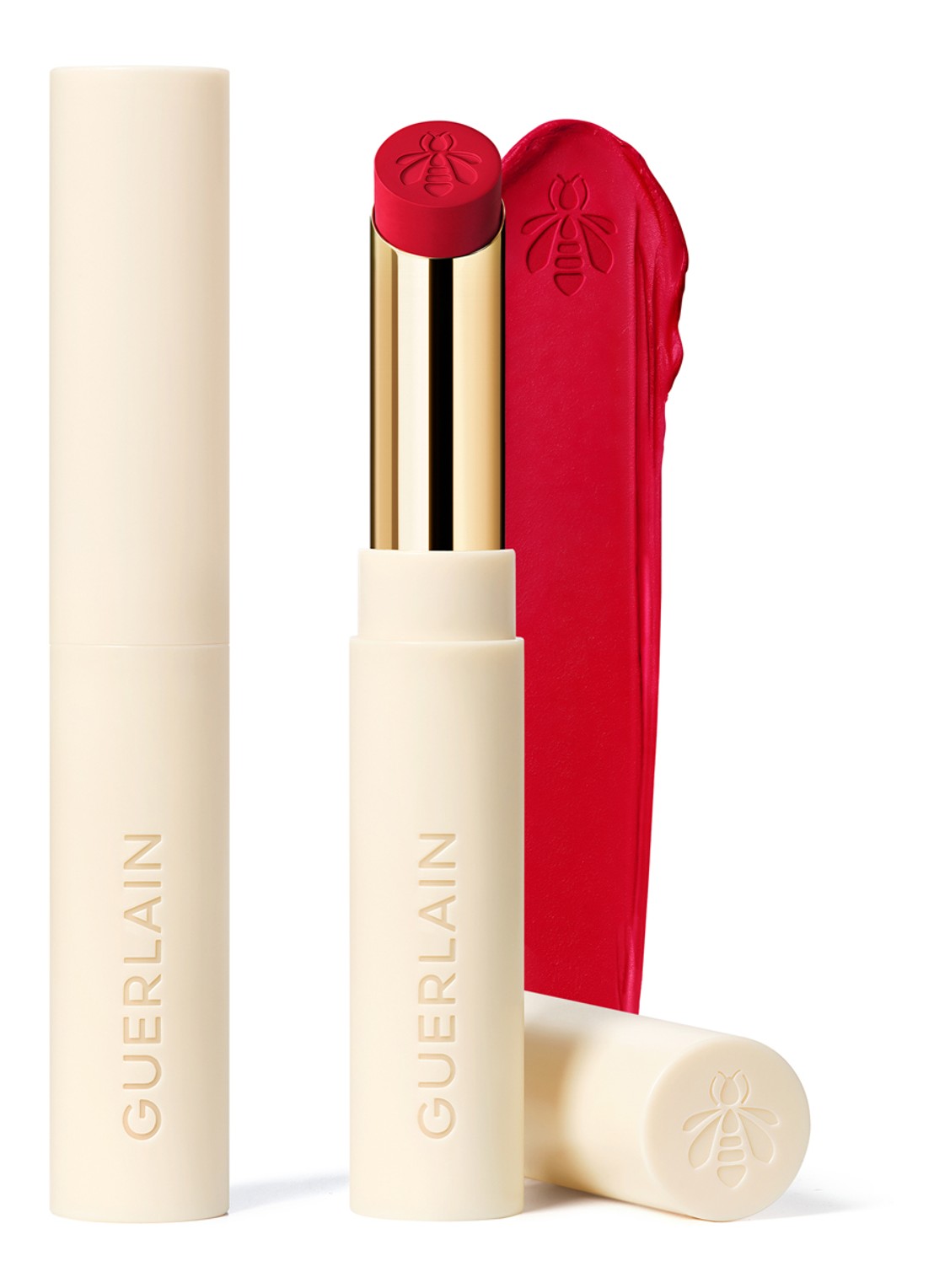 Guerlain KissKiss Honey-Infused Intense Lipstick - Refill - voorkant 6 515 primrose bliss