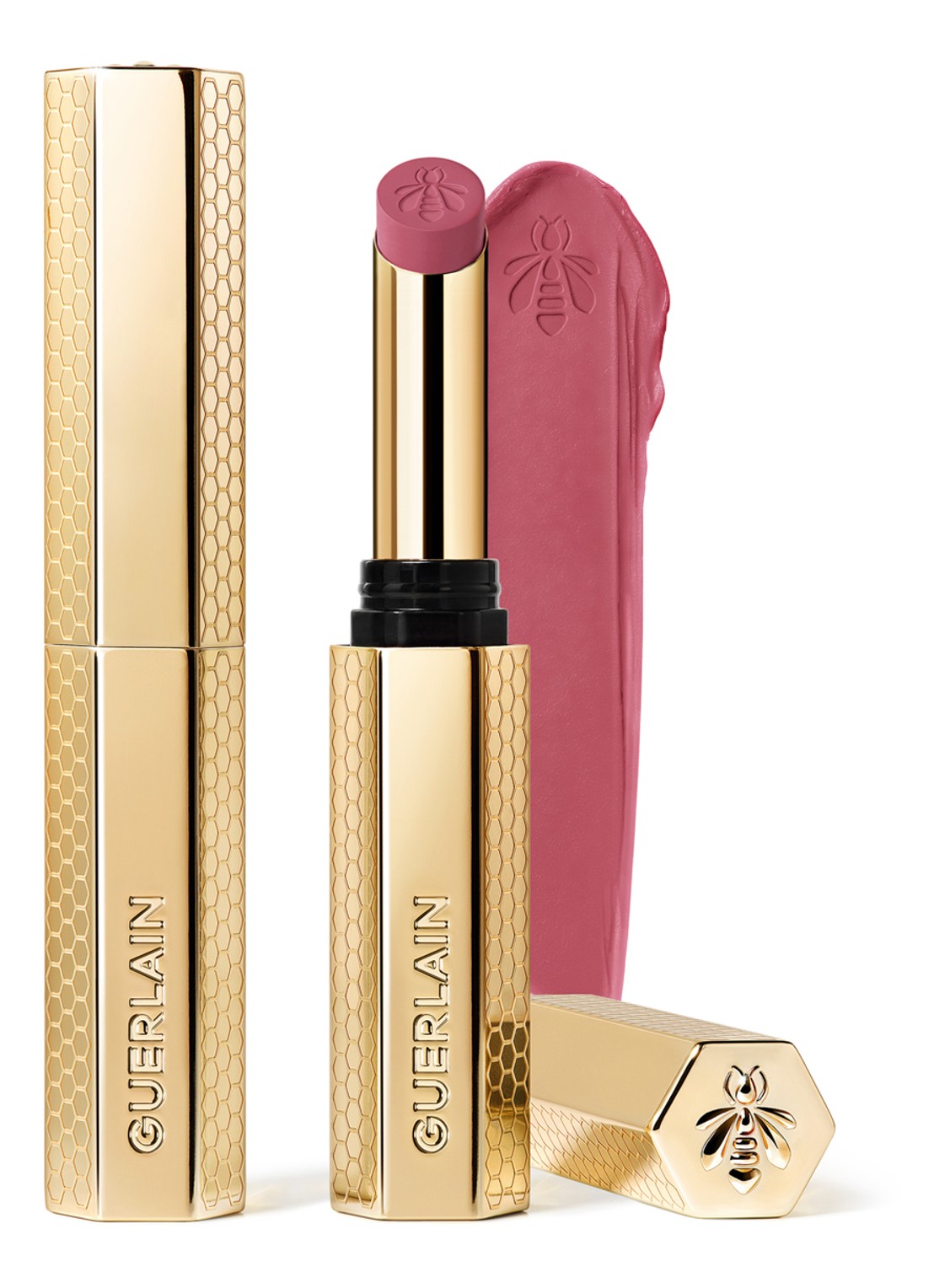 Guerlain KissKiss Honey-Infused Intense Lipstick - voorkant 815 tender lilac