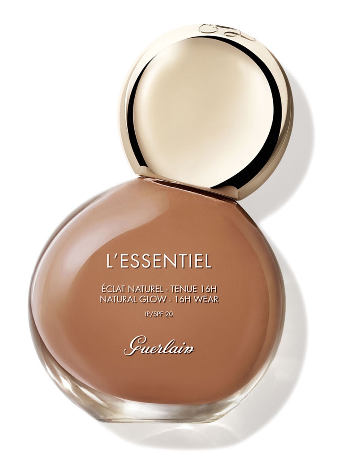 Guerlain L'Essentiel Natural Glow SPF 20 Foundation - voorkant 6 55n deep
