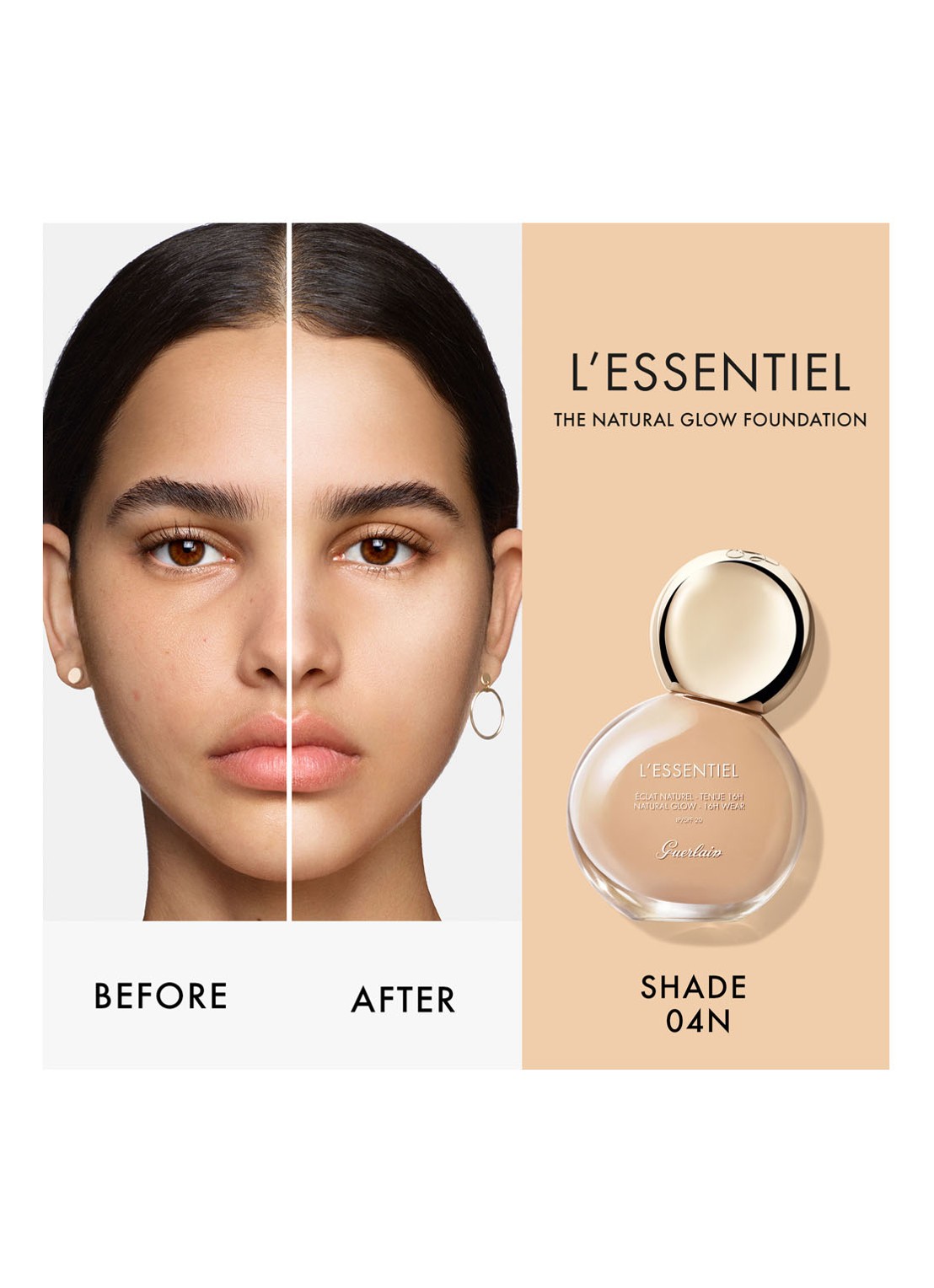 Guerlain L'Essentiel Natural Glow SPF 20 Foundation - detail 4 35c beige cool
