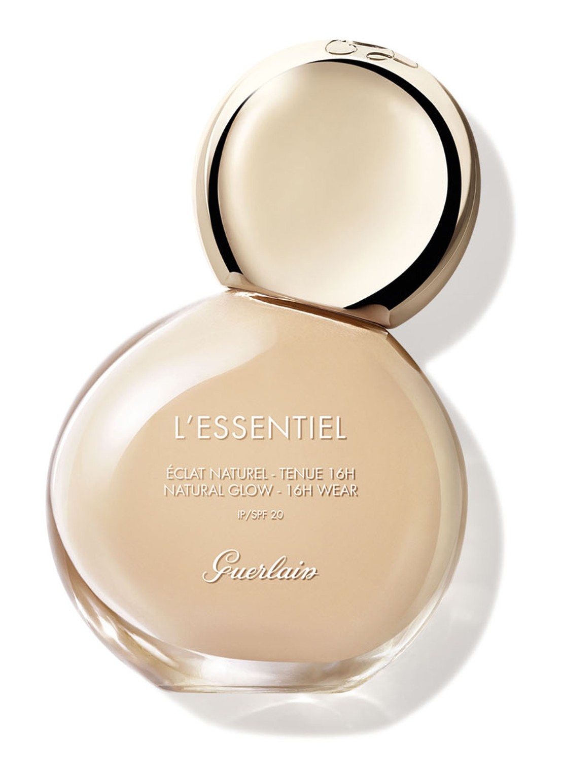 Guerlain L'Essentiel Natural Glow SPF 20 Foundation - voorkant 6 01w very light warm