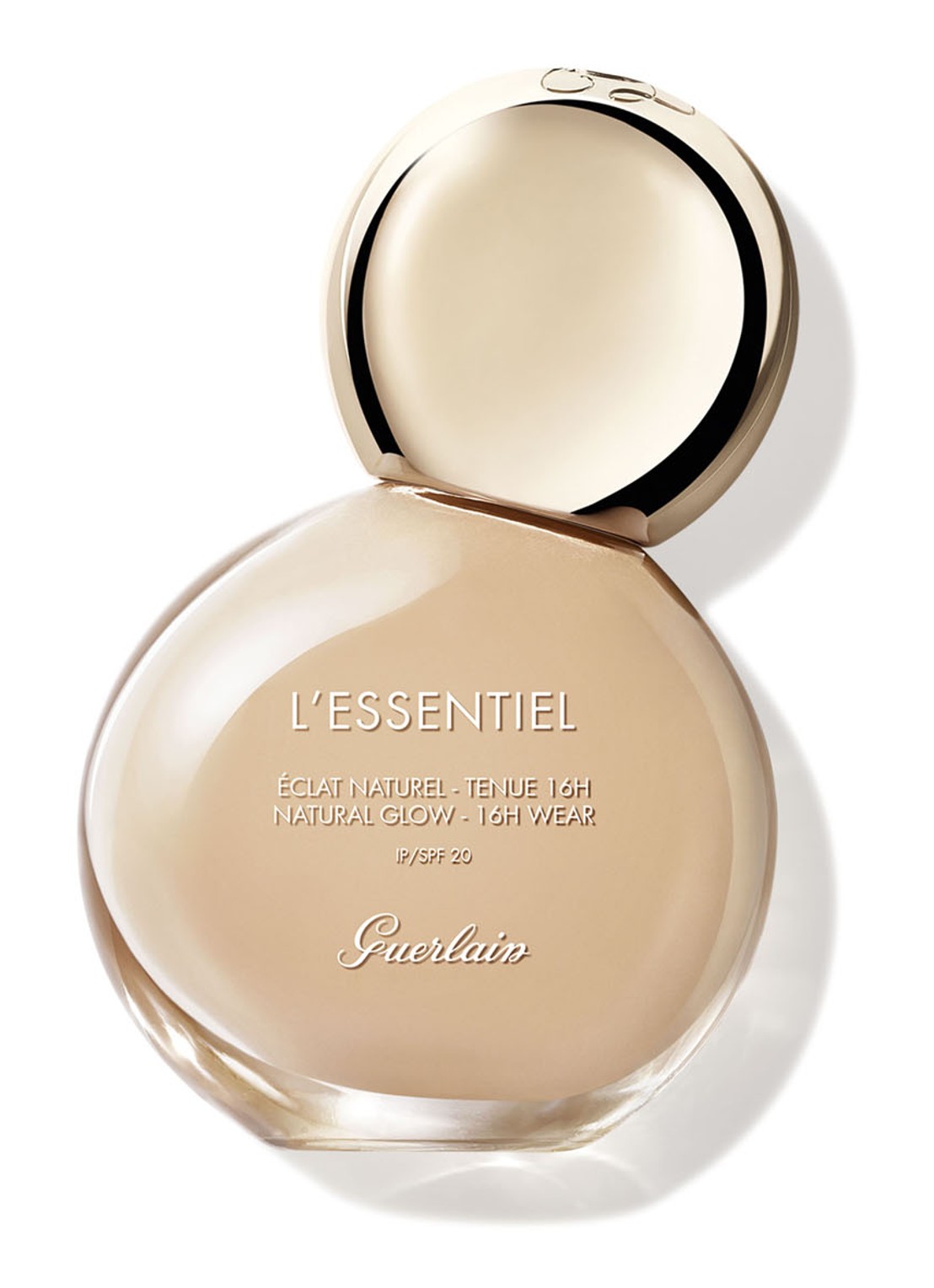 Guerlain L'Essentiel Natural Glow SPF 20 Foundation - voorkant 02w light warm