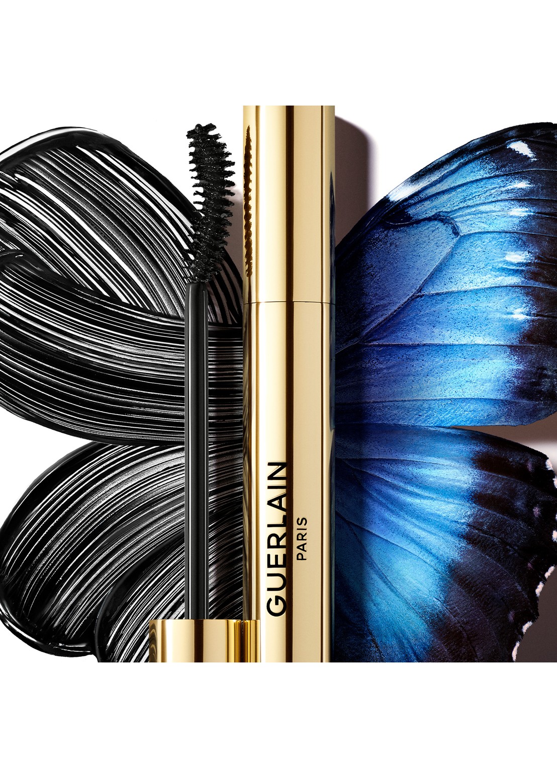 Guerlain Noir G 24H Intense Volume Curl Mascara - detail 4 zwart
