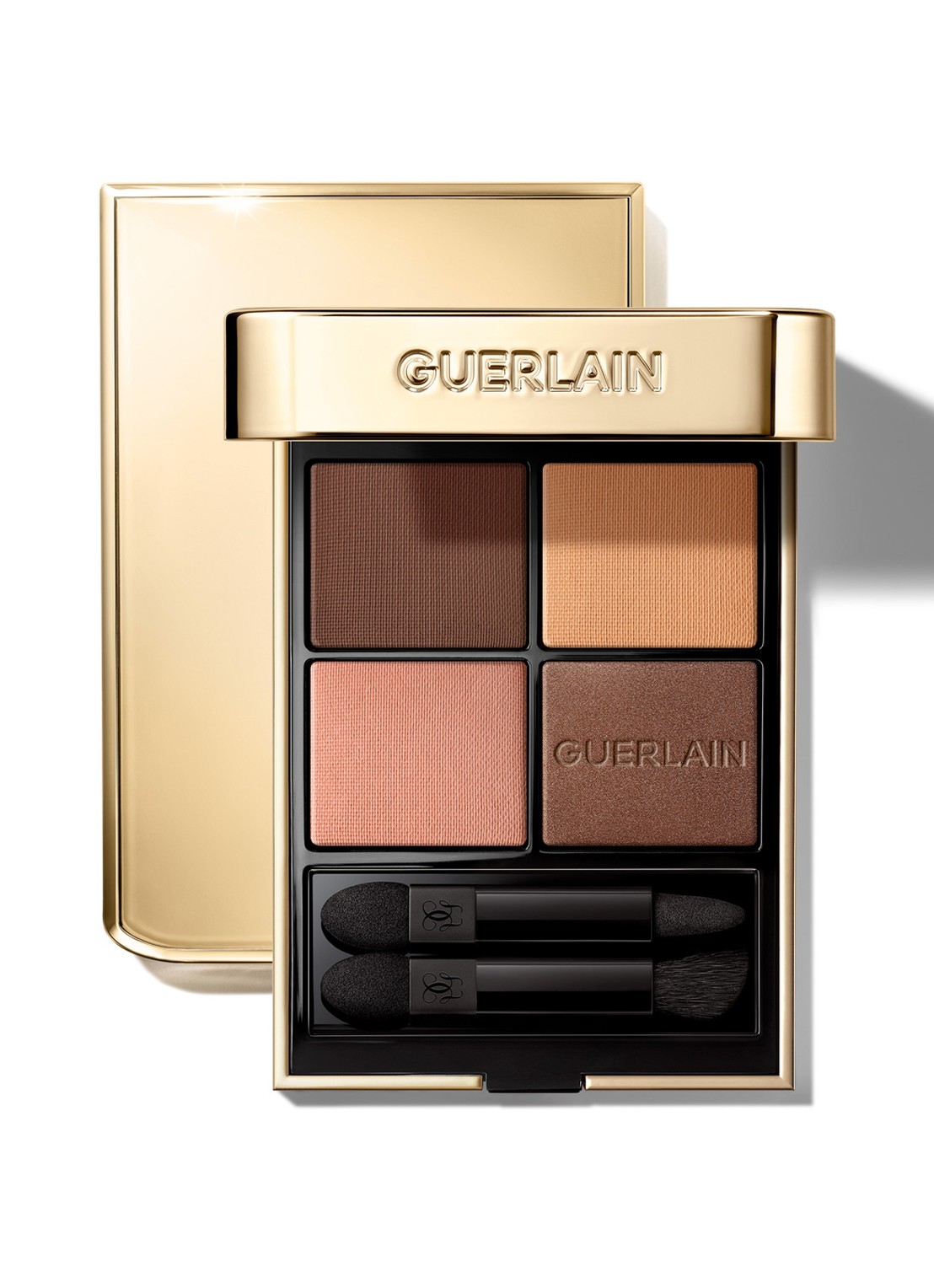 Guerlain Ombres G - oogschaduw palette - voorkant 6 wild nudes
