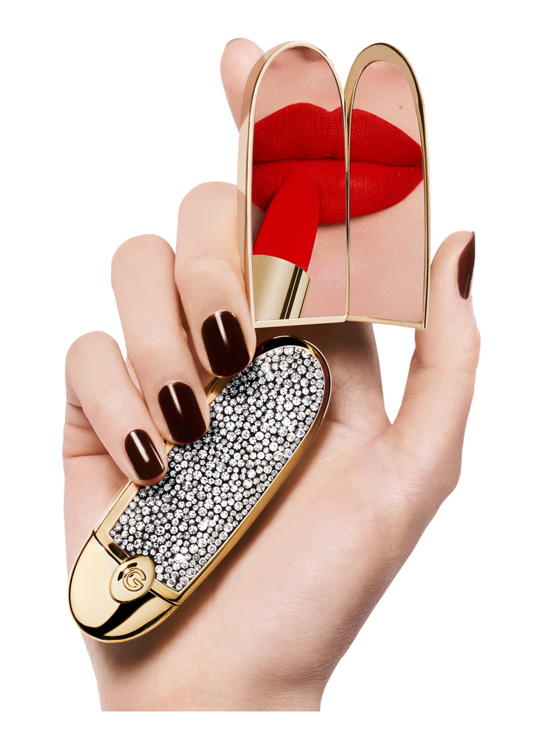 Guerlain Rouge G Case - lipstick huls - detail 5 le strassé
