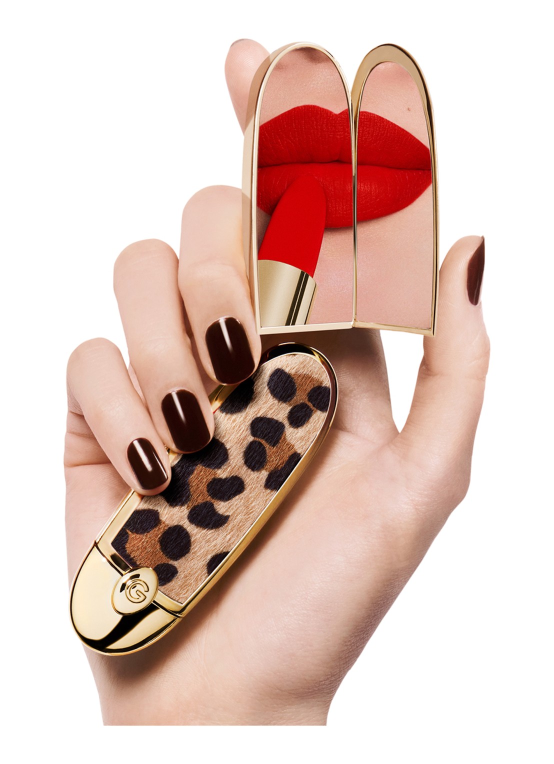 Guerlain Rouge G Case - lipstick huls - detail 4 le fauve
