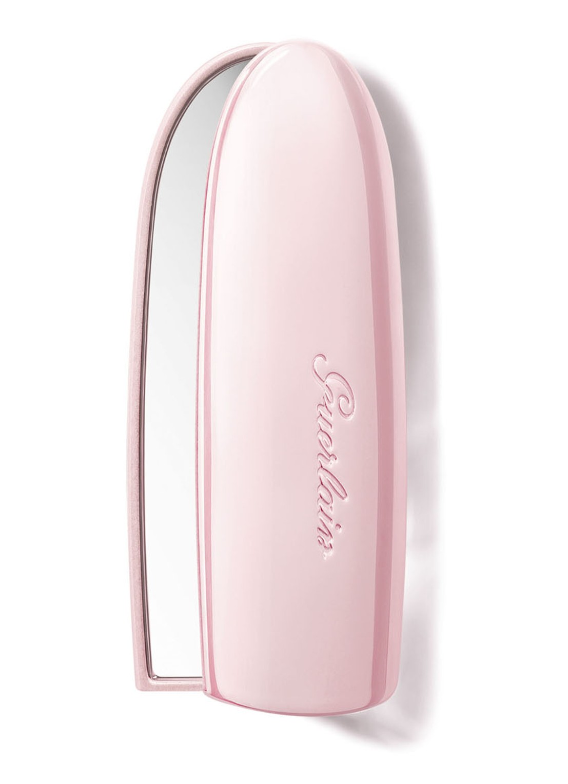 Guerlain Rouge G Double Mirror Case - lipstick case - voorkant roze